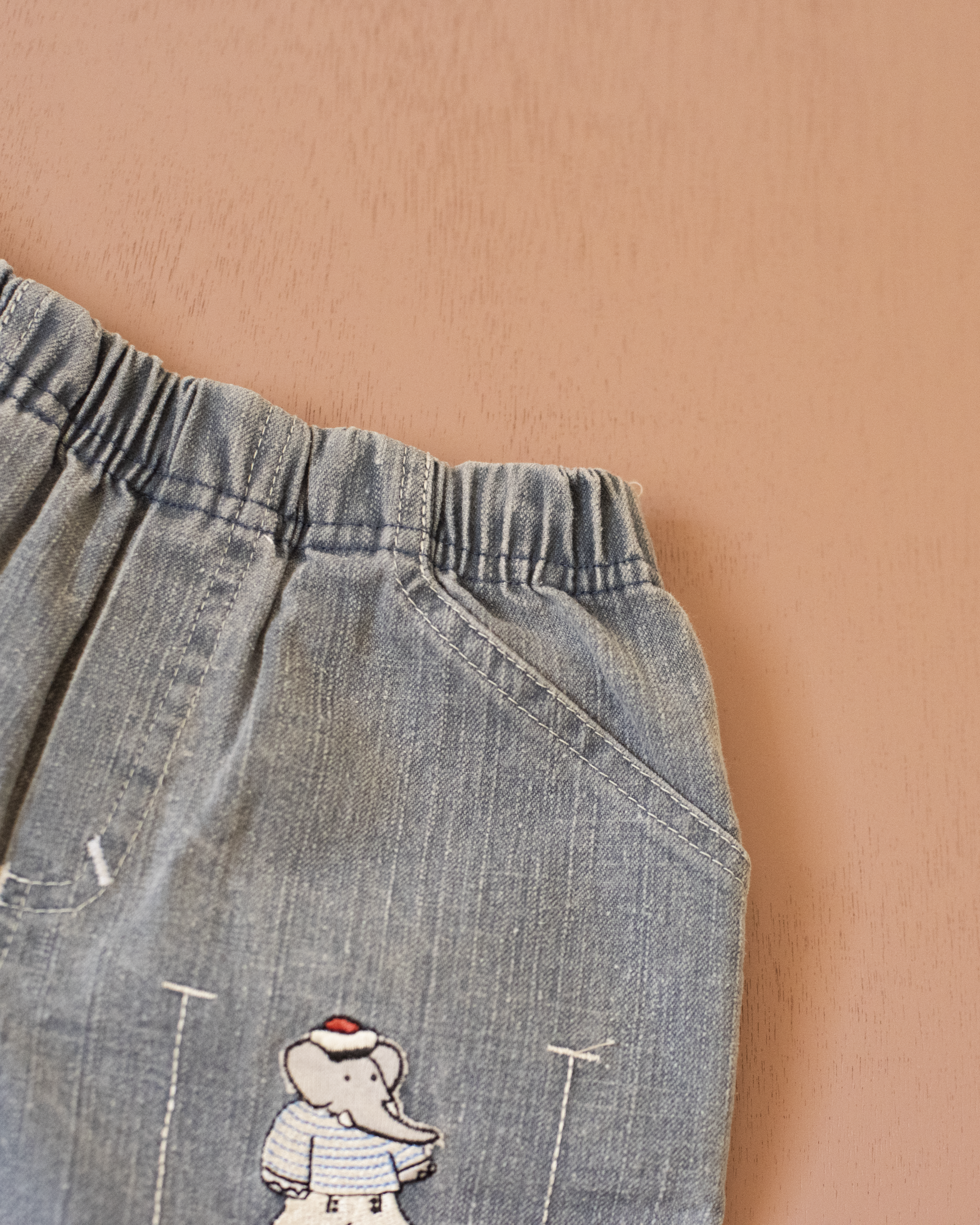 Shorts with King Babar embroidery | 2-3 years