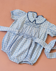French Plaid Romper | 12-18 Months