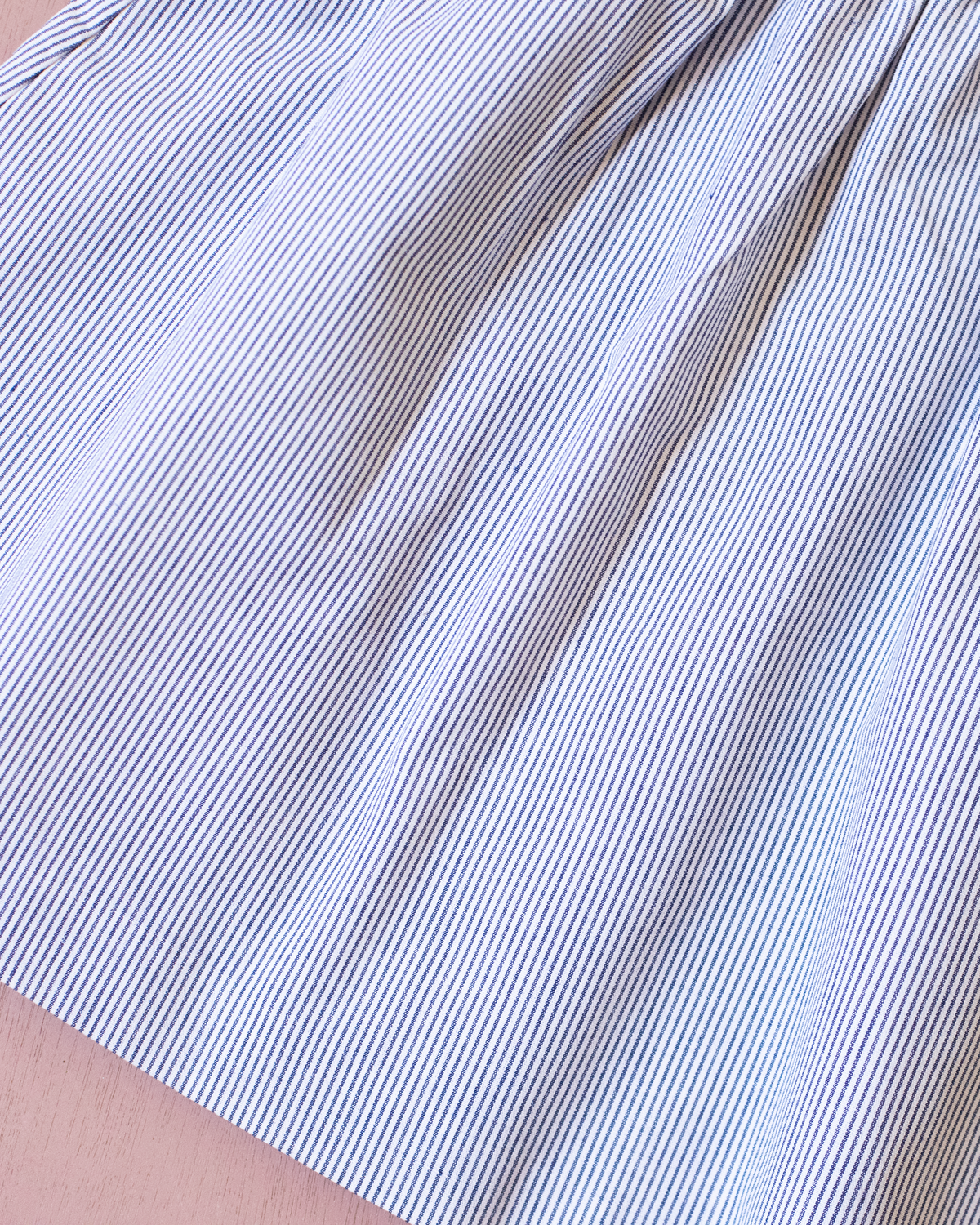 Striped dress with sailboats embroidered on the collar | 9-12 months