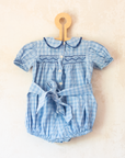 French Plaid Romper | 12-18 Months