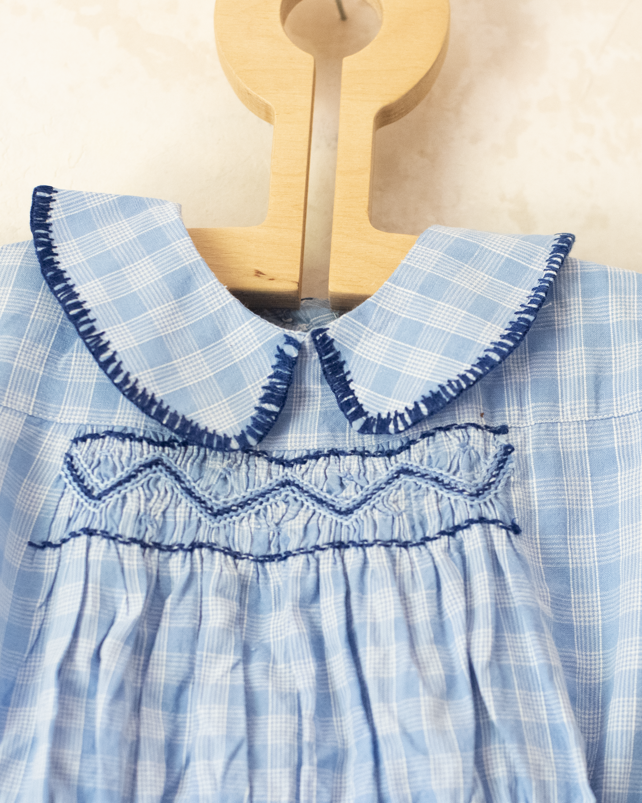 French Plaid Romper | 12-18 Months