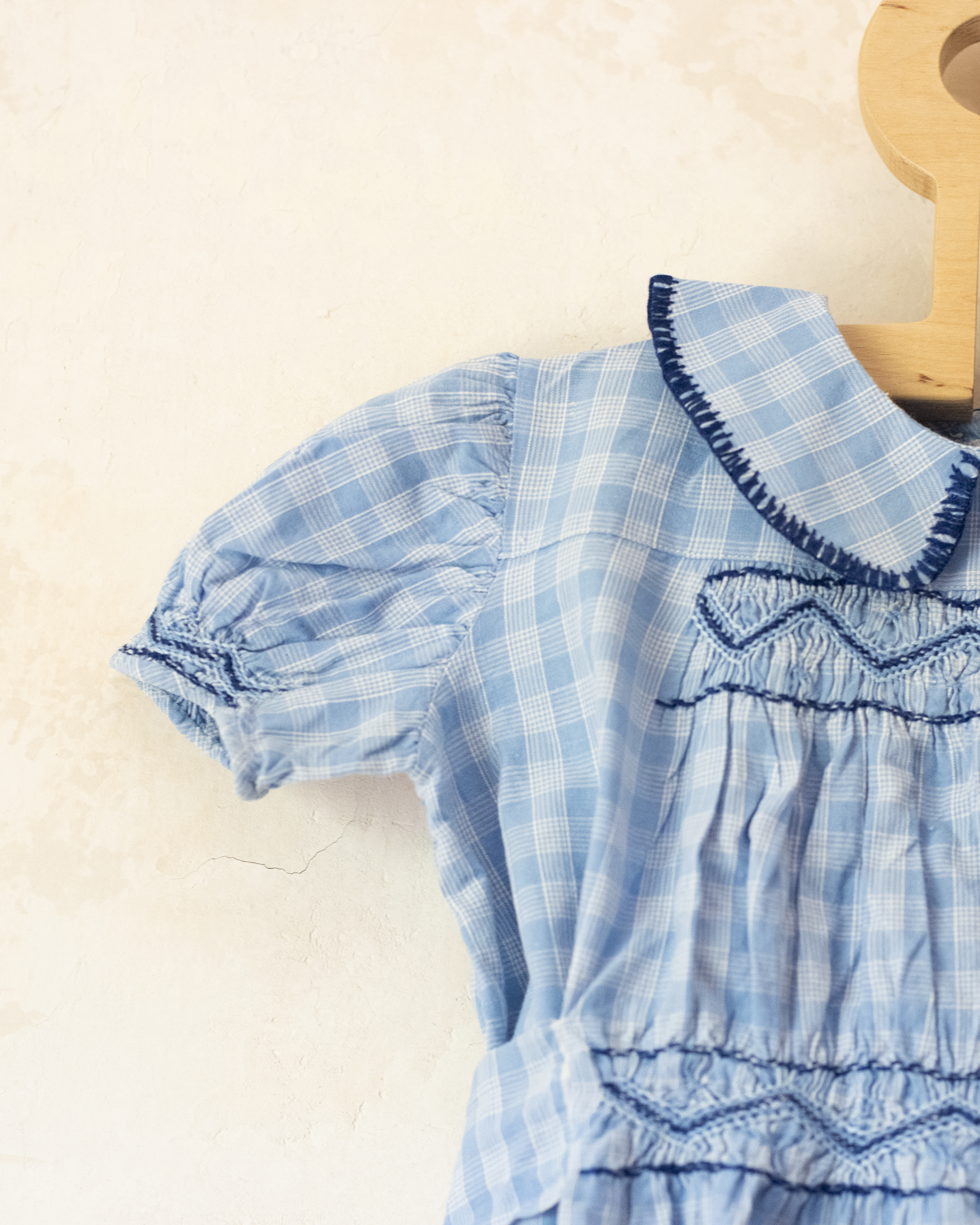 French Plaid Romper | 12-18 Months