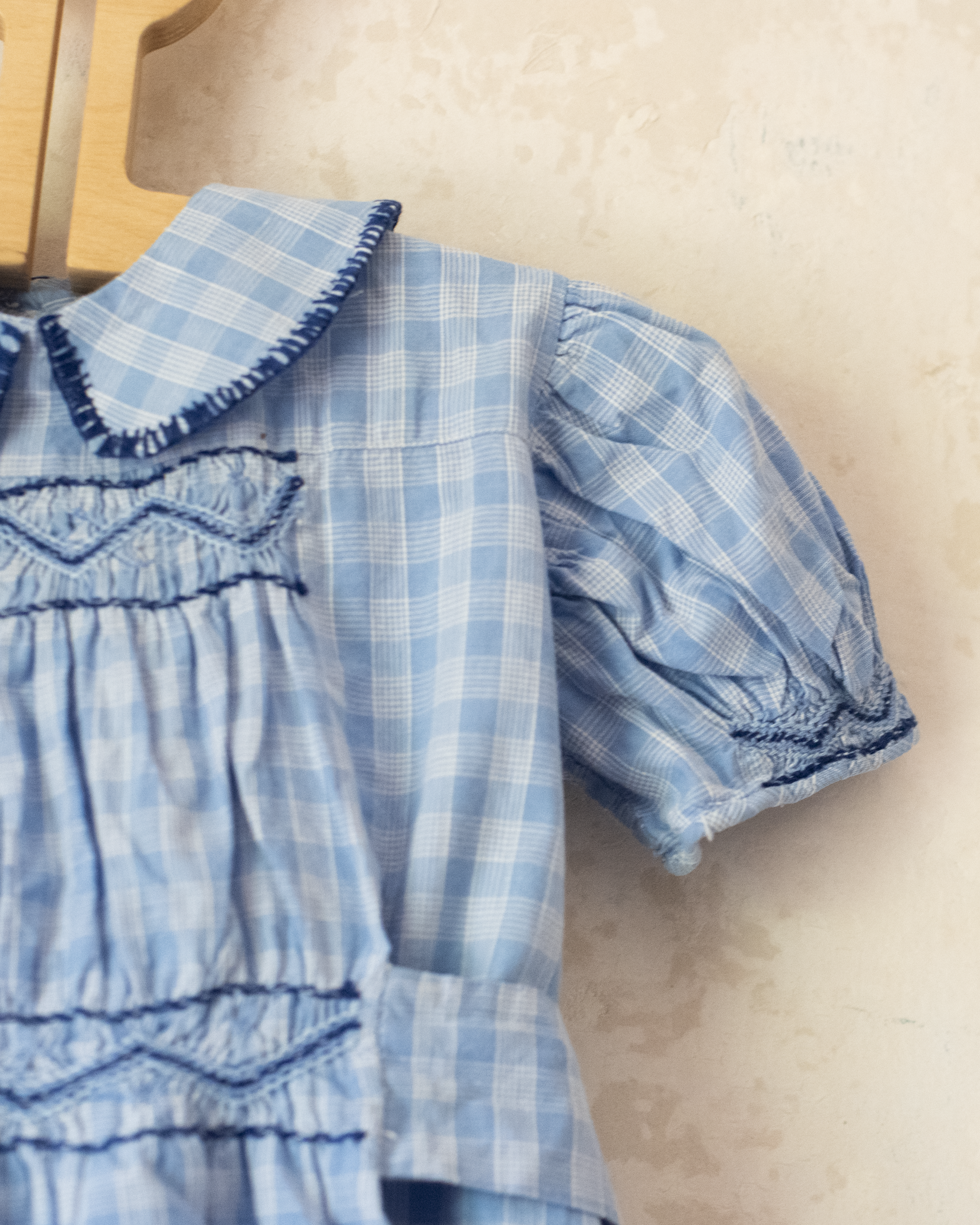 French Plaid Romper | 12-18 Months