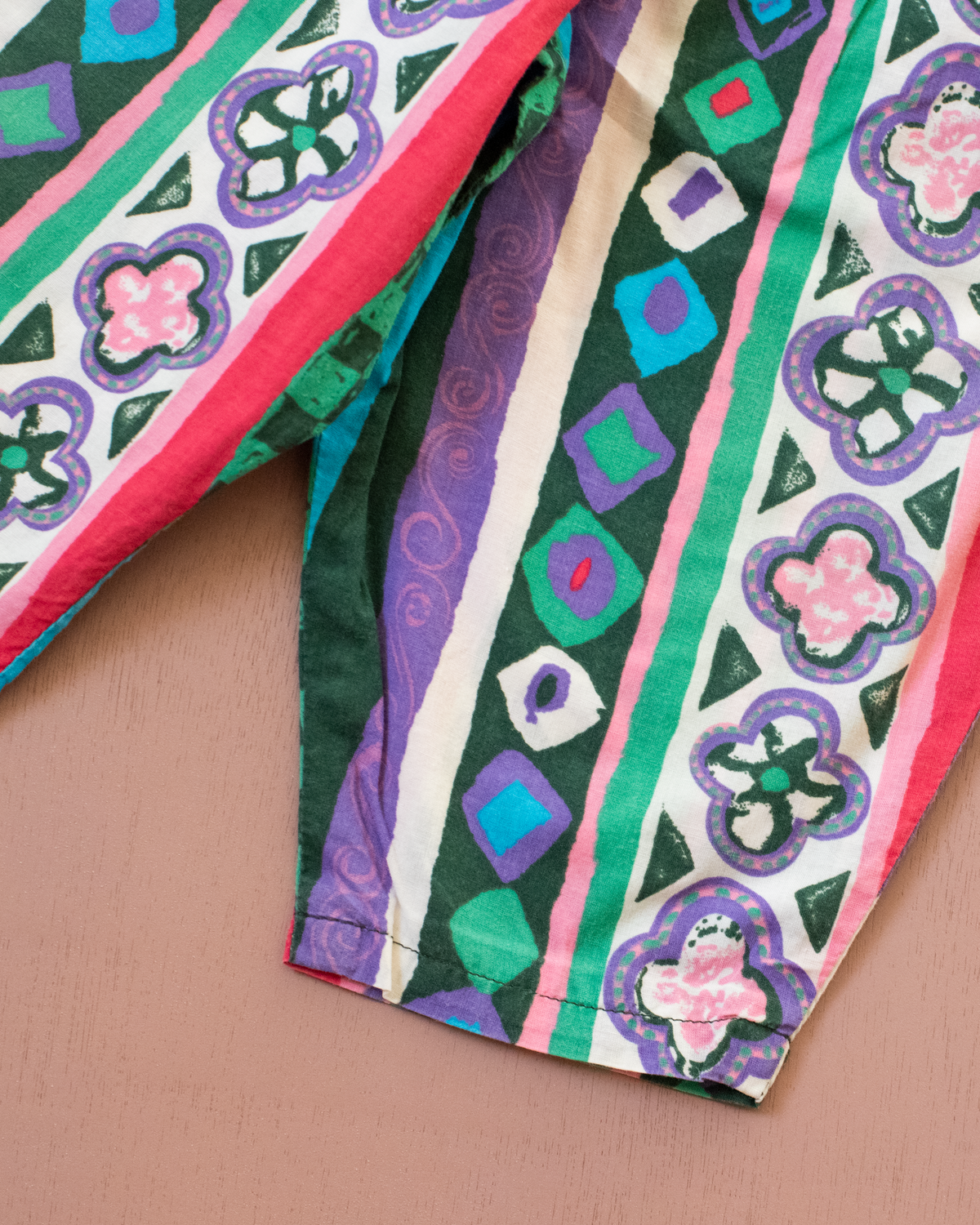 Colorful long pants from the eighties | 12-18 months