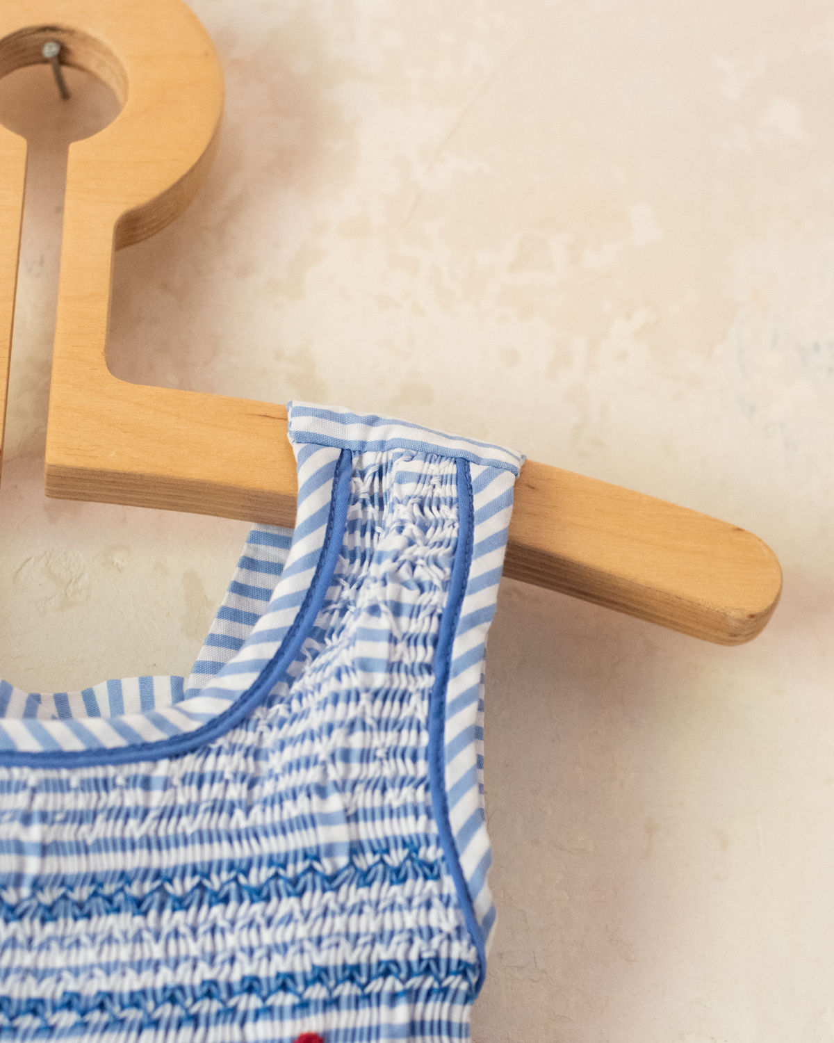 Dress with stripes and embroidered sailboats | 2-3 years