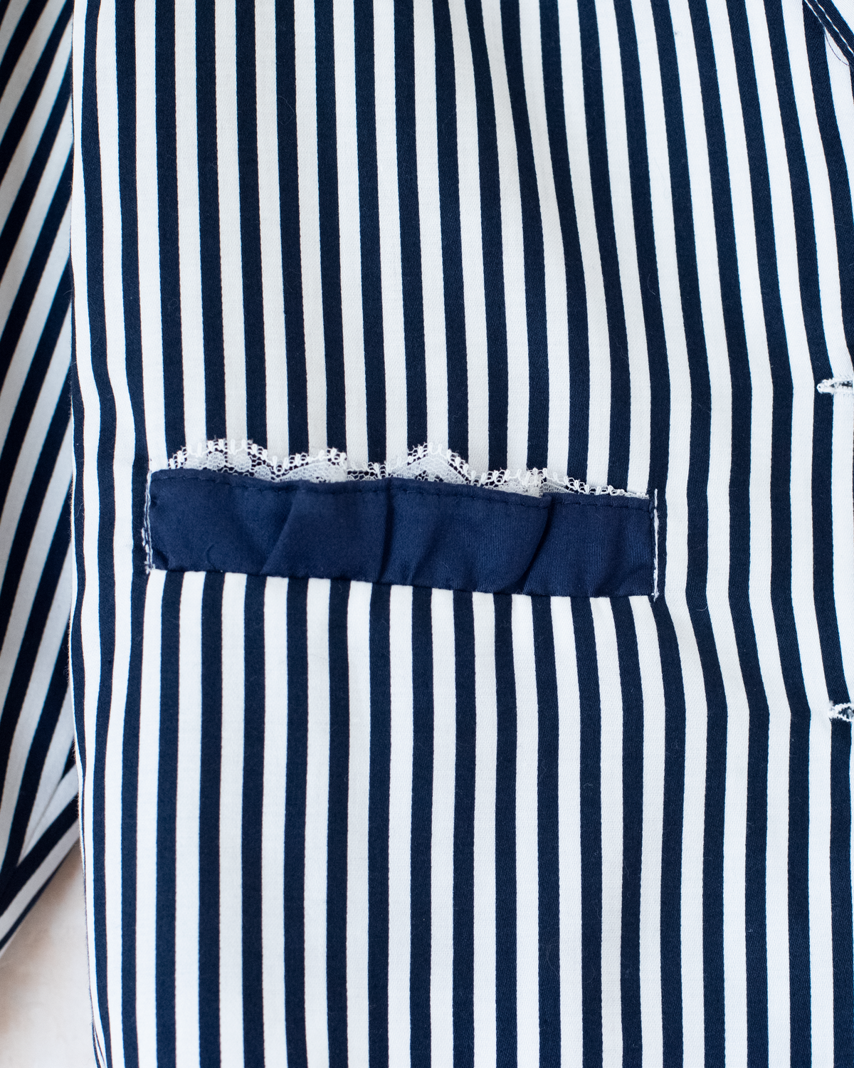 Custom-made striped jacket | Dead stock from Italy | 6-7 years