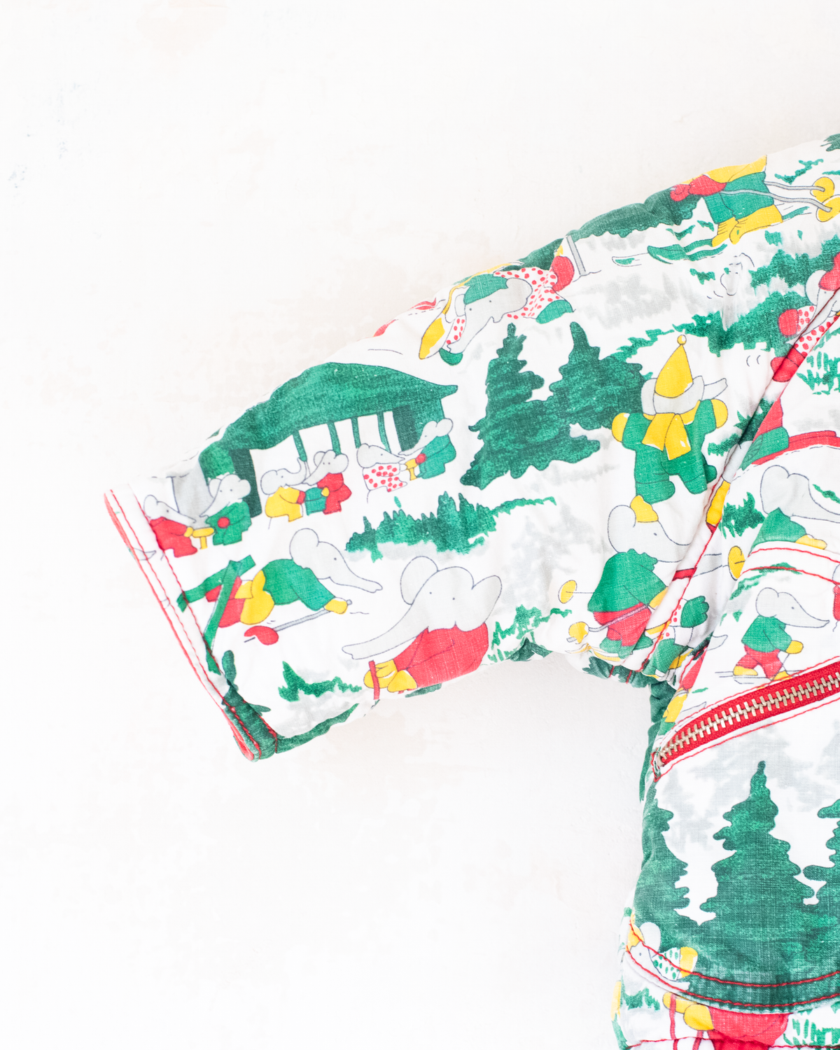 King's Bar in the Snow Print Down Jacket | 12-18 Months