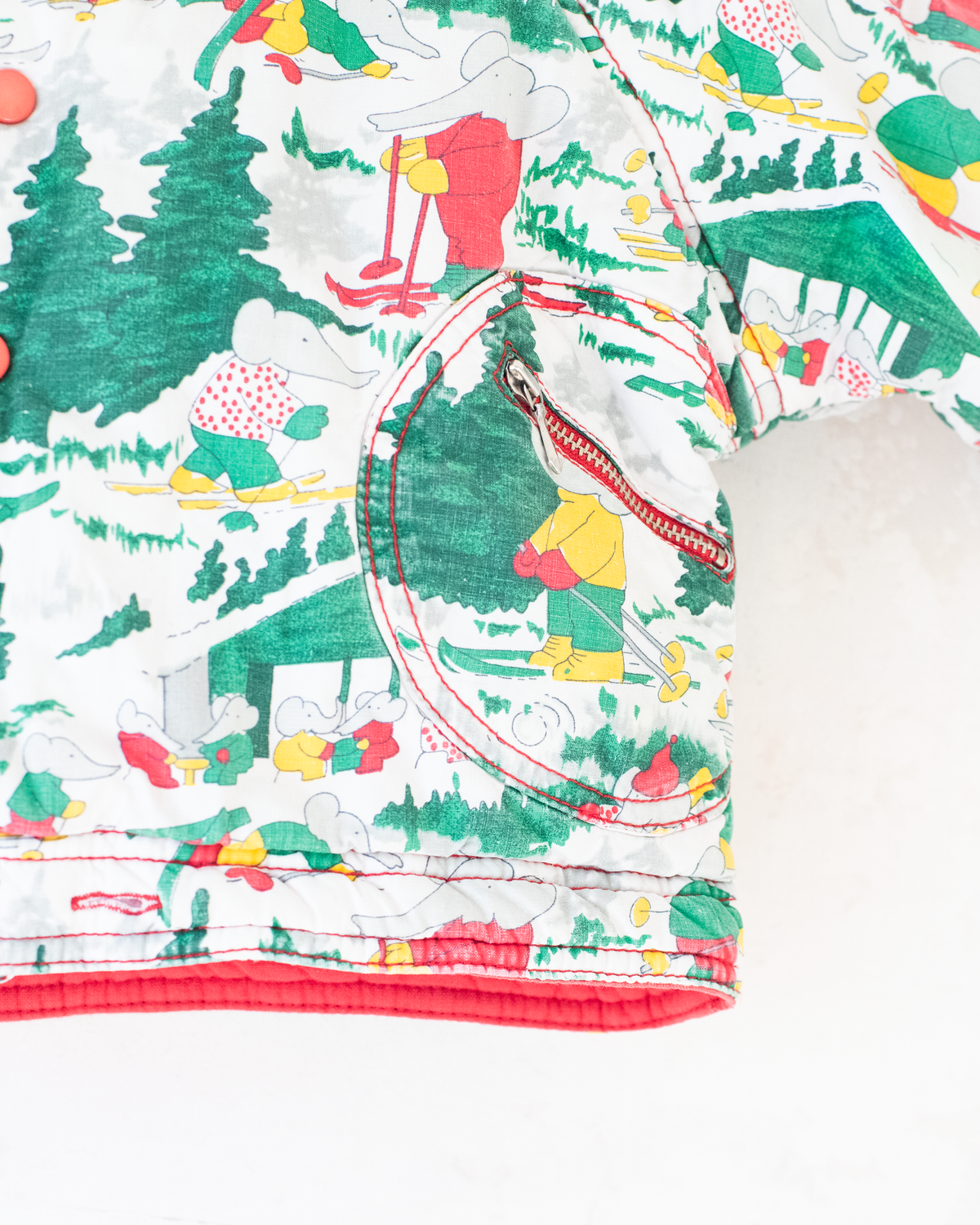 King's Bar in the Snow Print Down Jacket | 12-18 Months