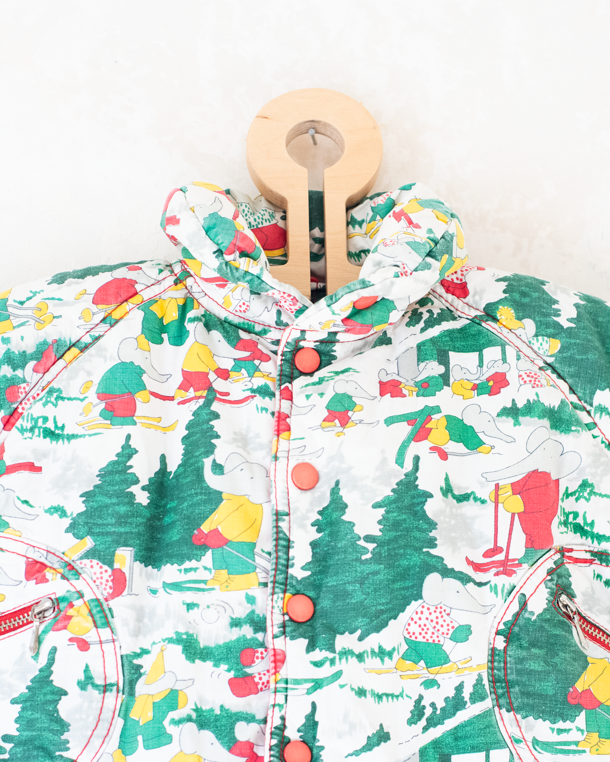 King's Bar in the Snow Print Down Jacket | 12-18 Months