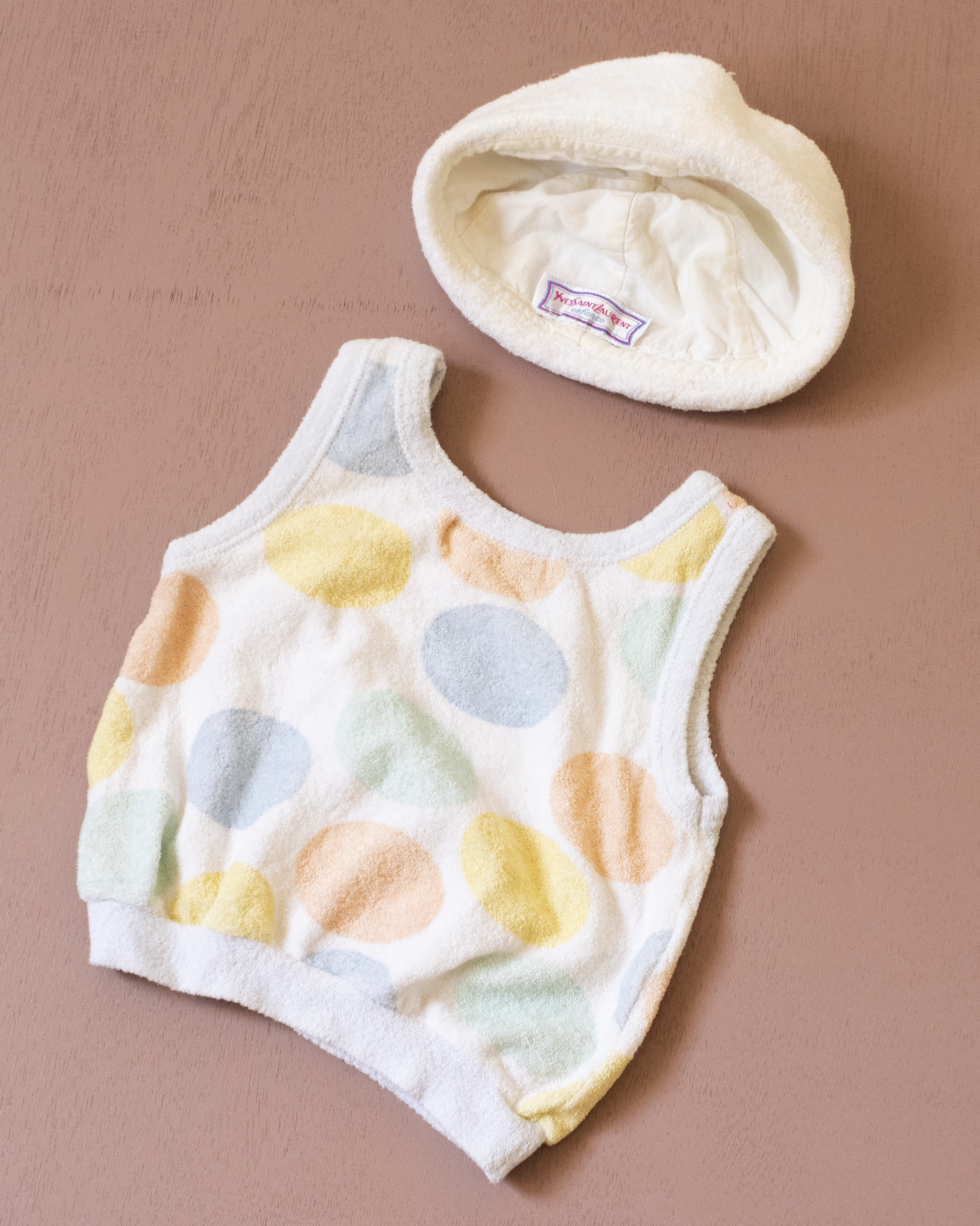 Hat and Tank Top Set by Yves Saint Laurent | 9-12 months