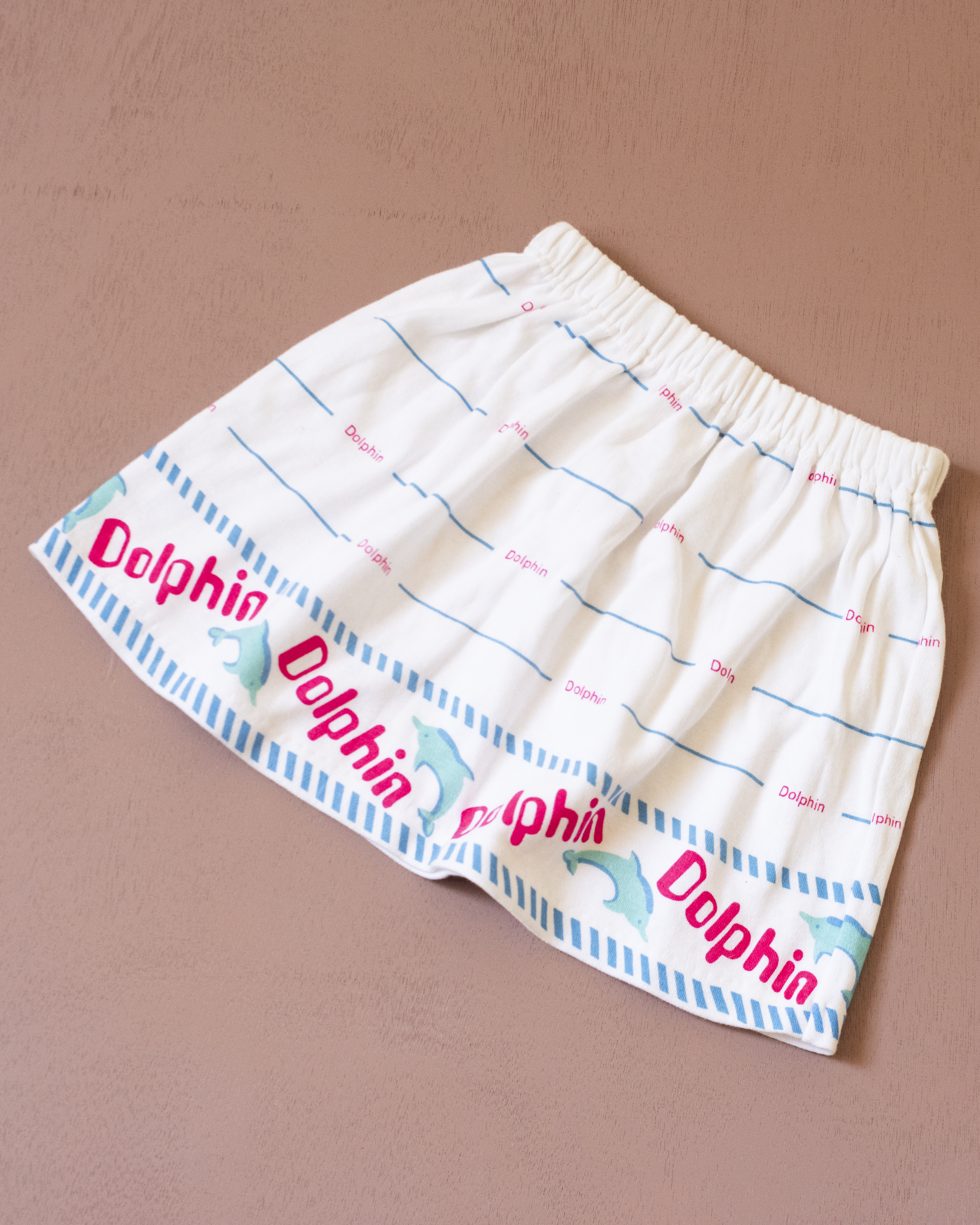 Skirt with a view and trees | French deadstock | 3-4 years