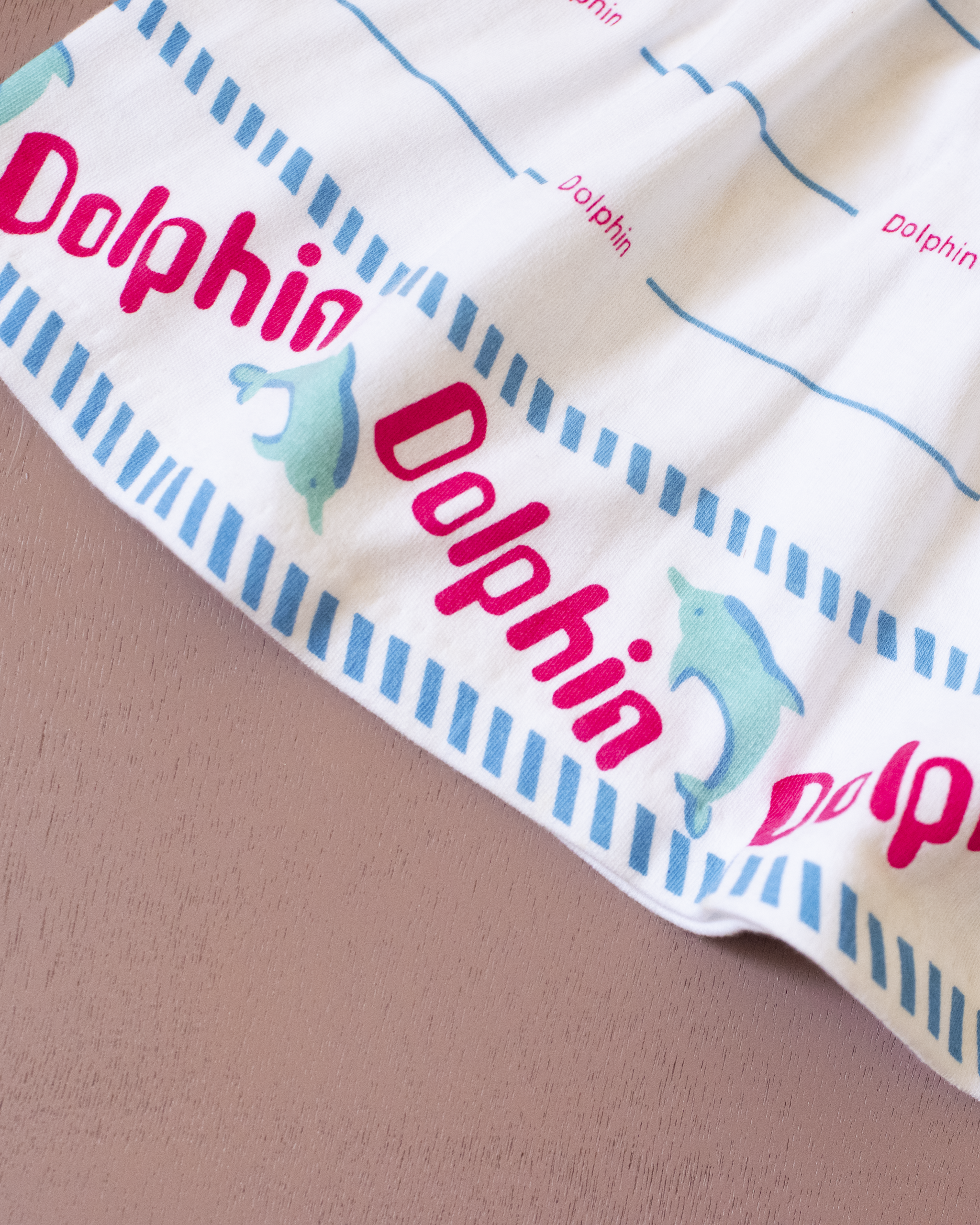 Skirt with a view and trees | French deadstock | 3-4 years