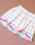 Skirt with a view and trees | French deadstock | 3-4 years