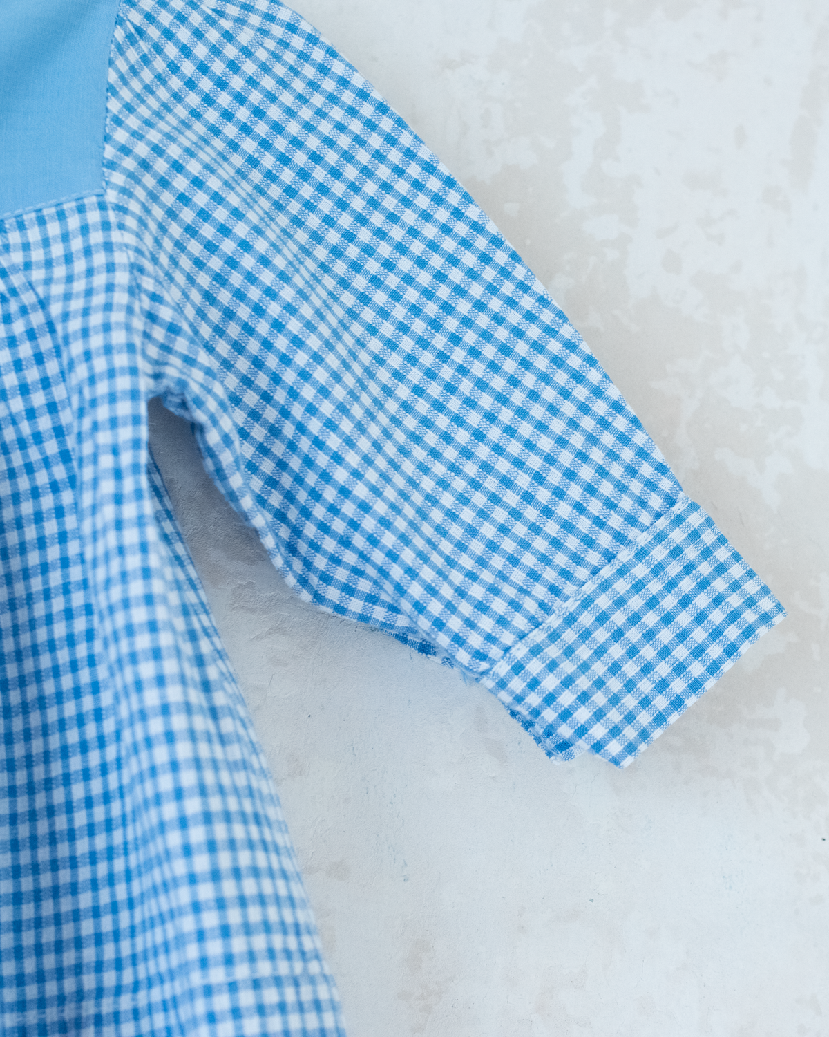 Plaid shirt with embroidery | 9-12 months