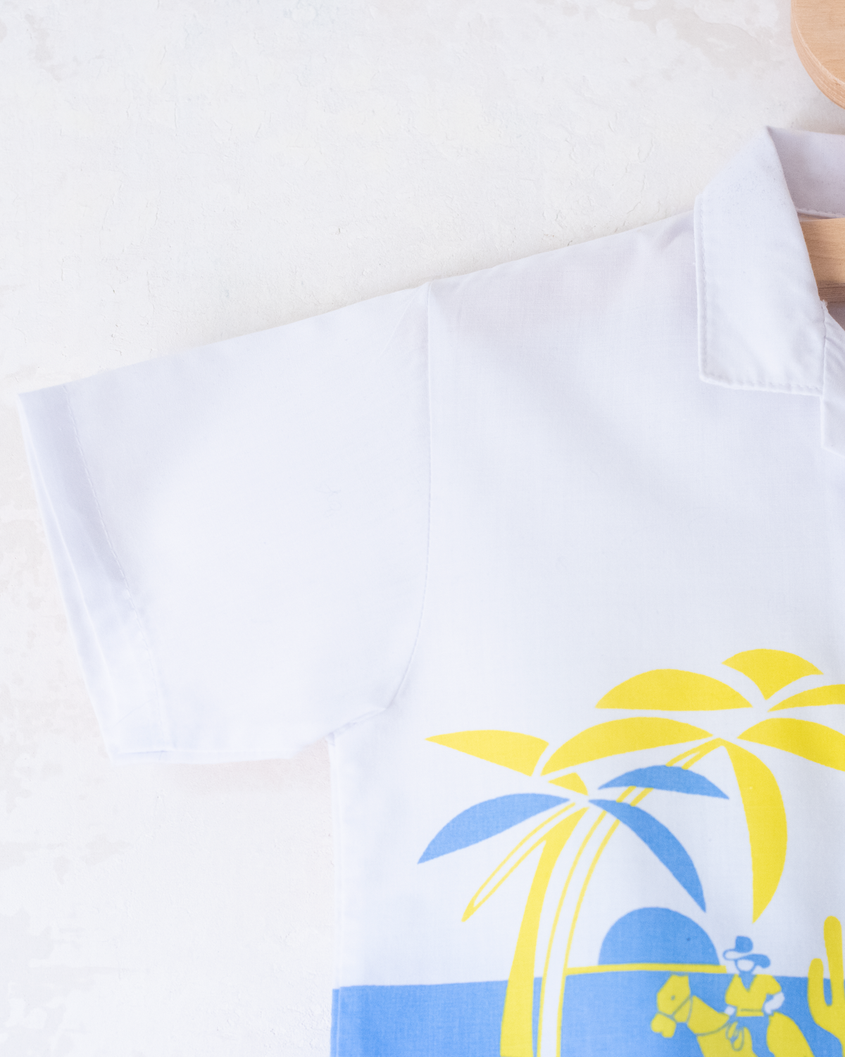 Short shirt with cacti and bows | 4-5 years
