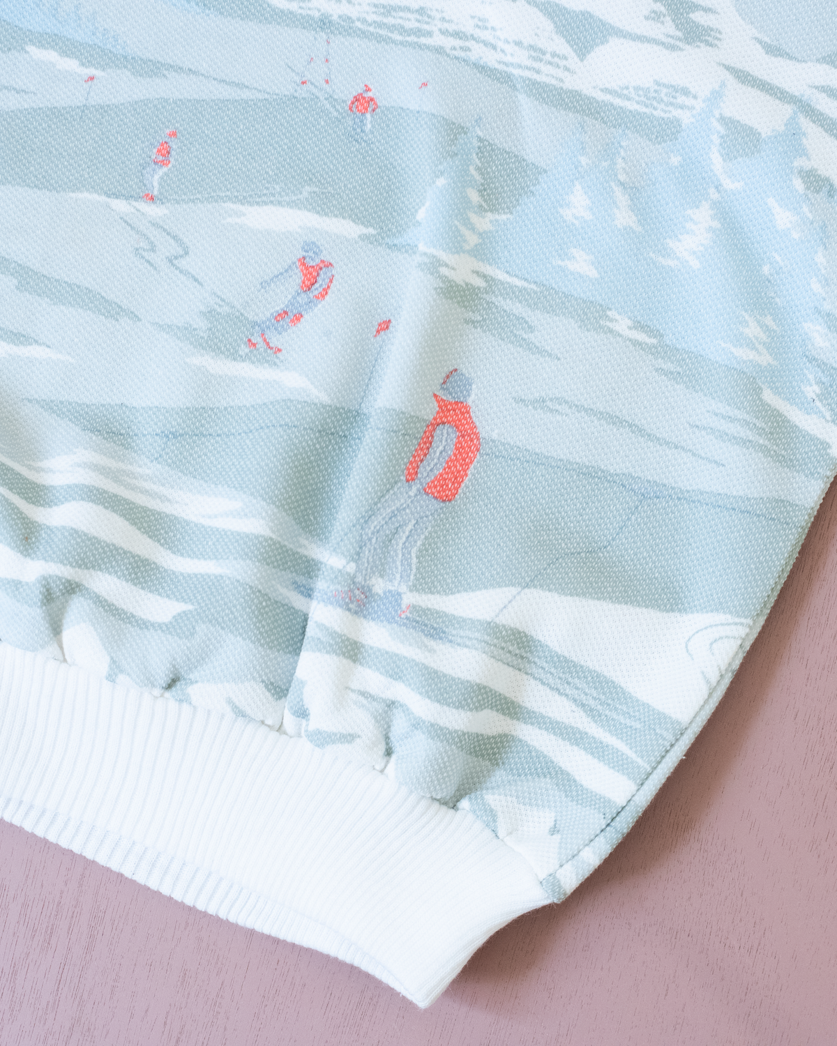 80s snowy sweatshirt | 6-7 years