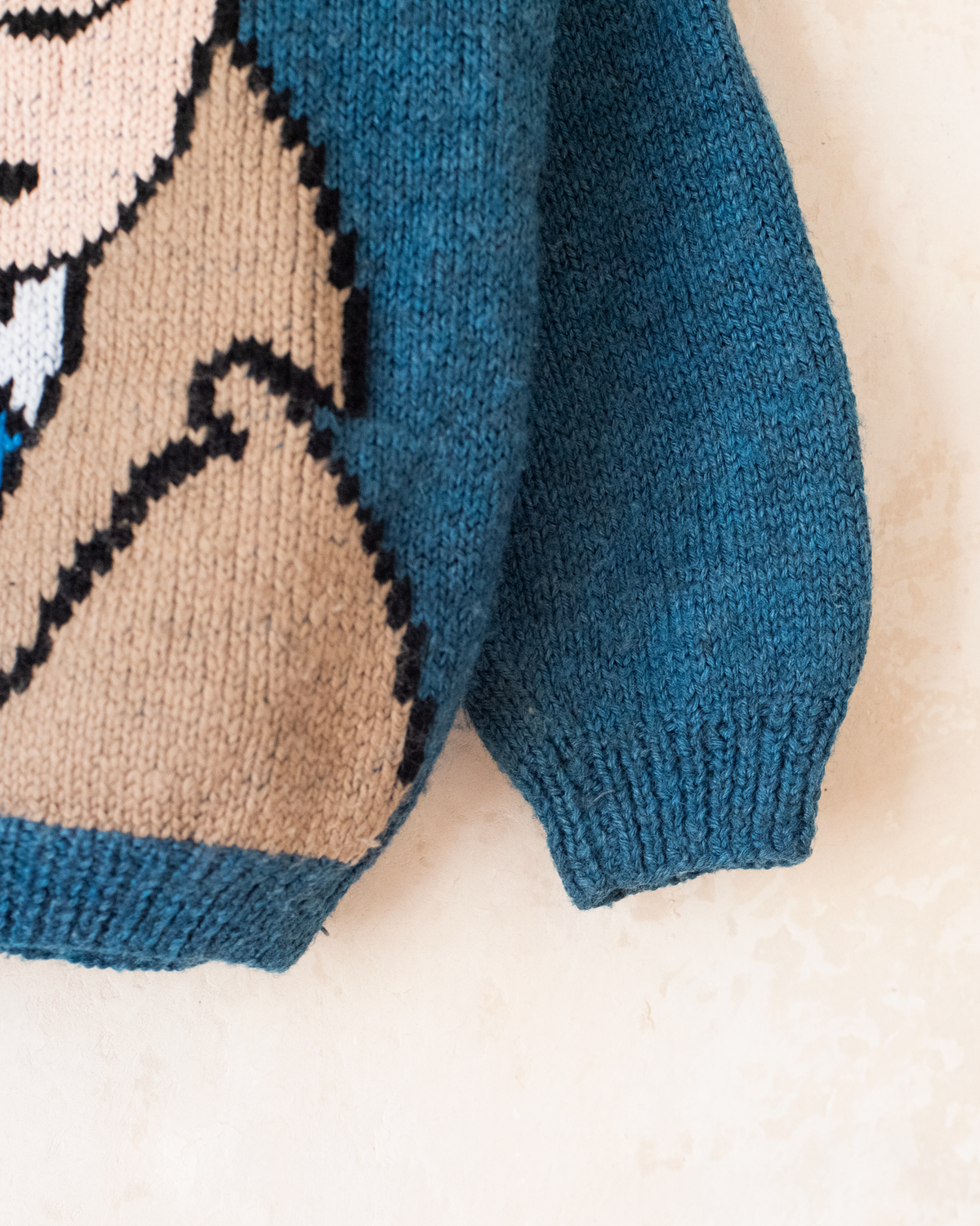Blue sweater with Tintin | 4-5 years