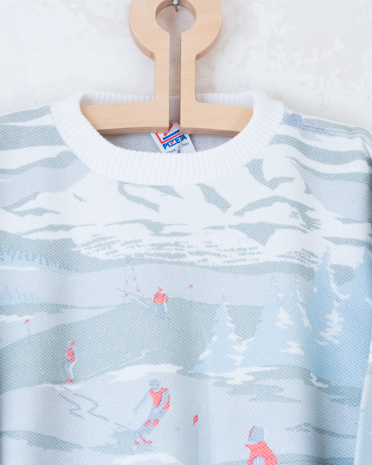 80s snowy sweatshirt | 6-7 years