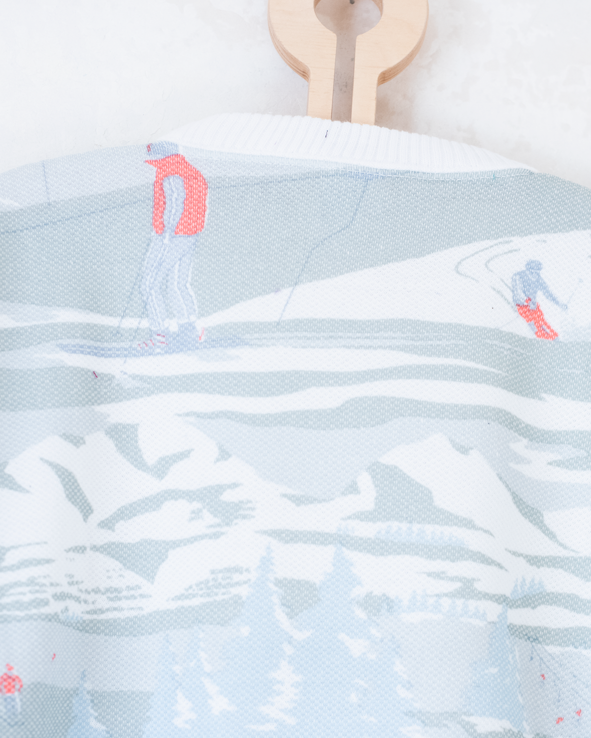 80s snowy sweatshirt | 6-7 years