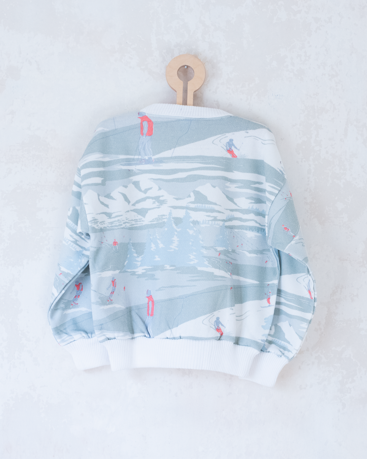 80s snowy sweatshirt | 6-7 years