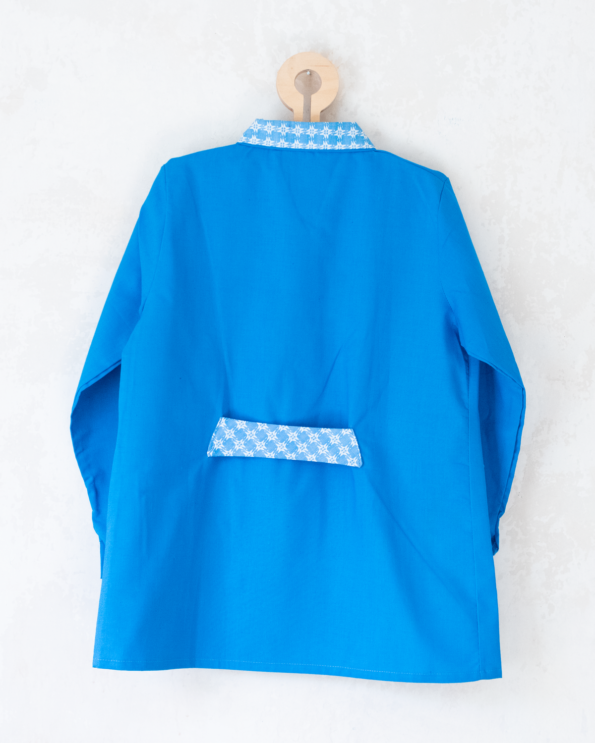 Blue school shirt | Deadstock from the 70s | 10-11 years