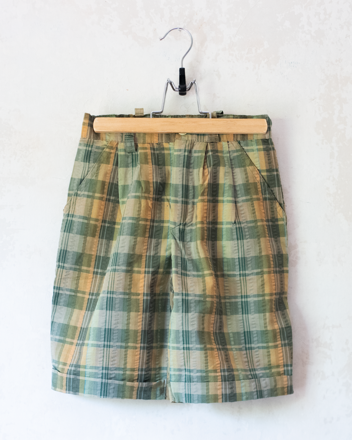 Checked Bermuda Shorts | 6-7 Years