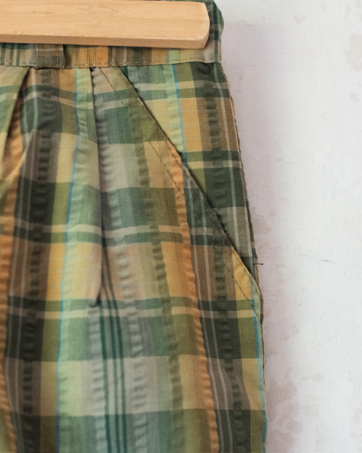Checked Bermuda Shorts | 6-7 Years