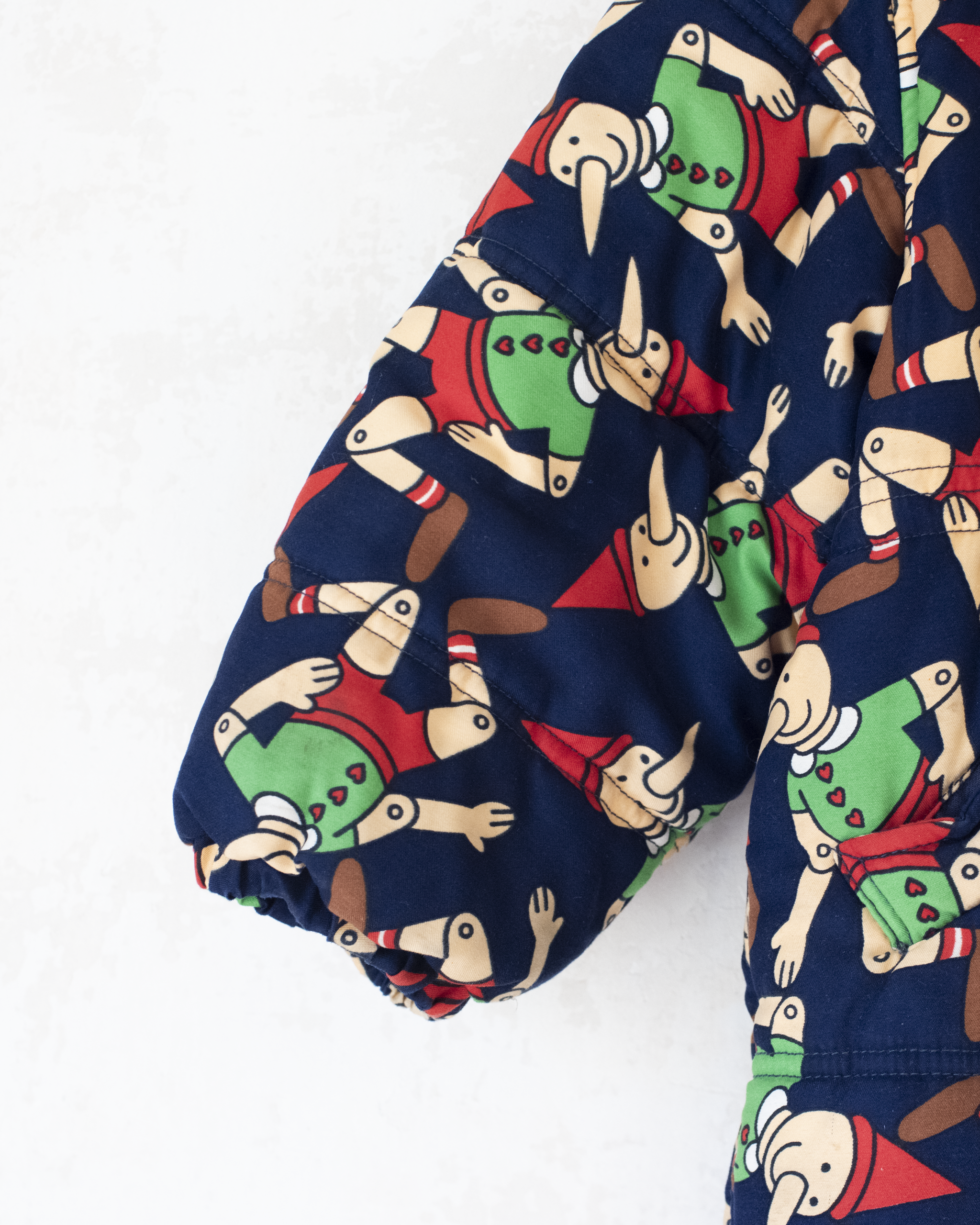 מעיל פינוקיו מבית מוסקינו מהניינטיז | 5-6 שנים