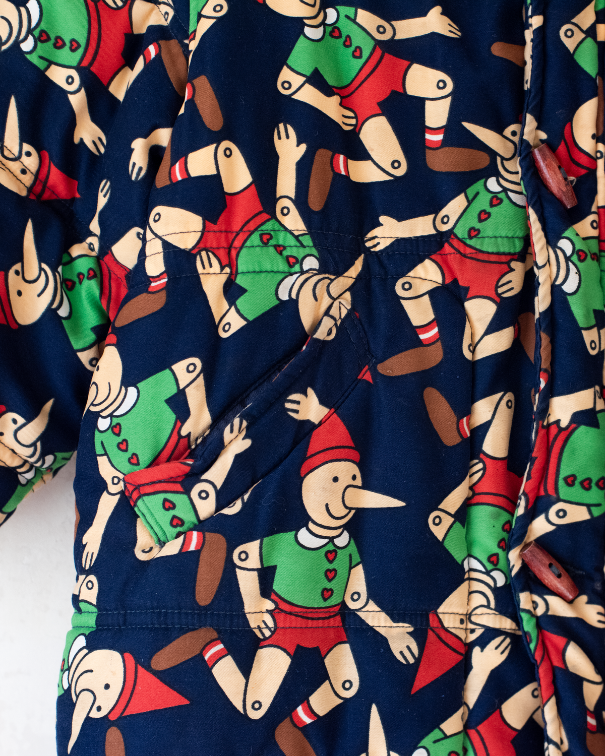 Moschino Pinocchio coat from the nineties | 5-6 years