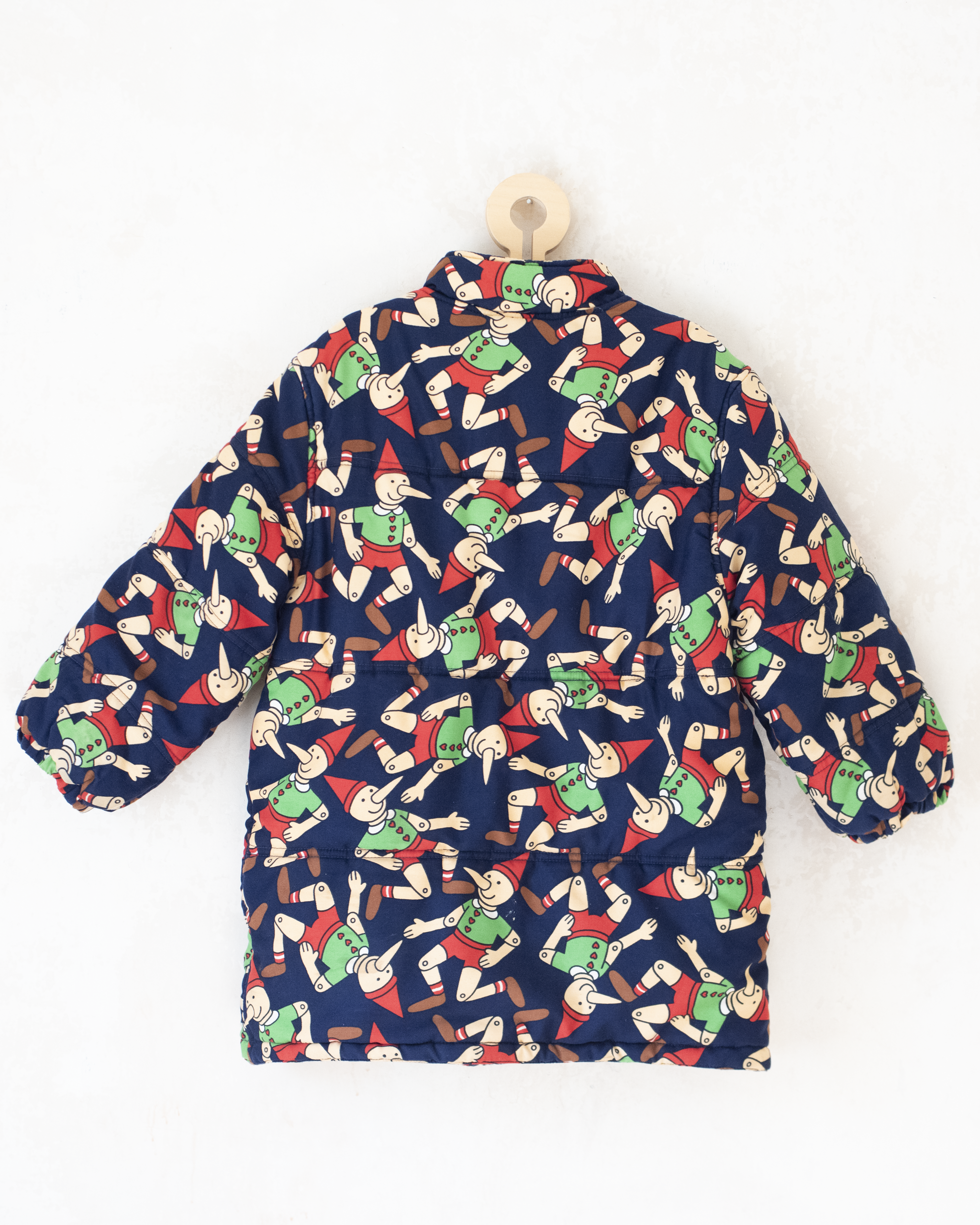 מעיל פינוקיו מבית מוסקינו מהניינטיז | 5-6 שנים