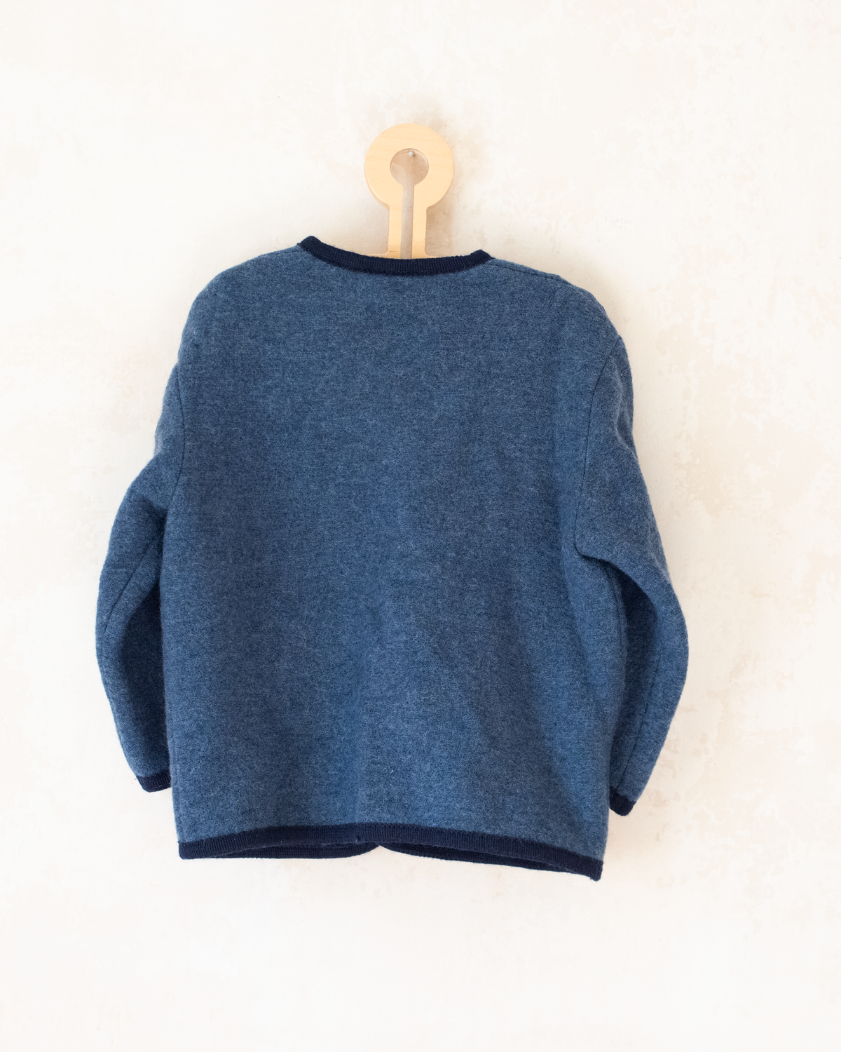 Austrian Wool Cardigan with Triangles | 5-6 Years