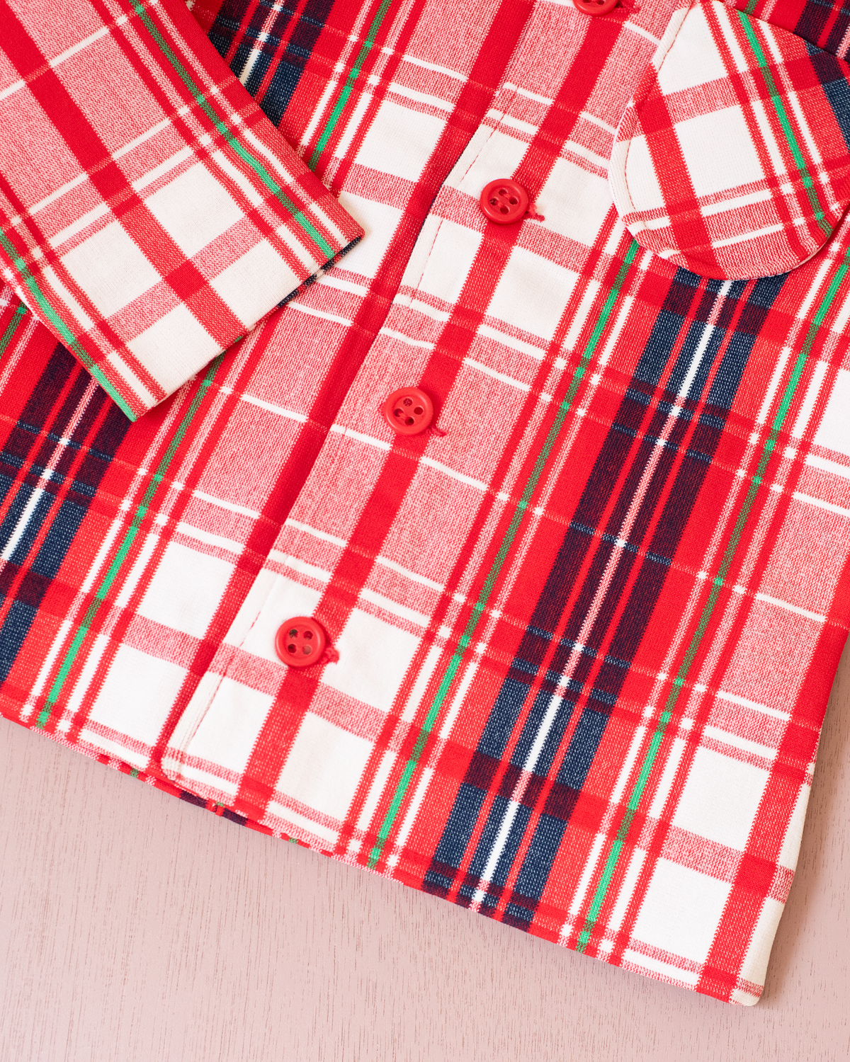 Colorful plaid jacket from the sixties | 5-6 years