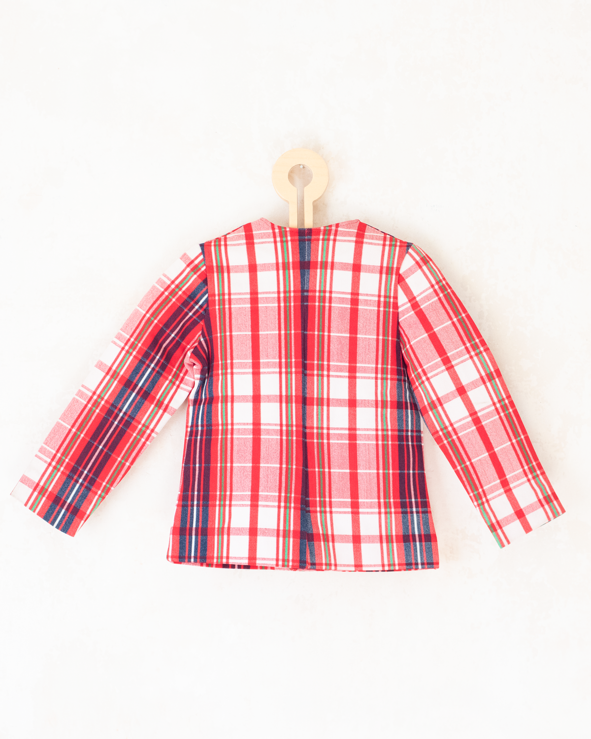 Colorful plaid jacket from the sixties | 5-6 years