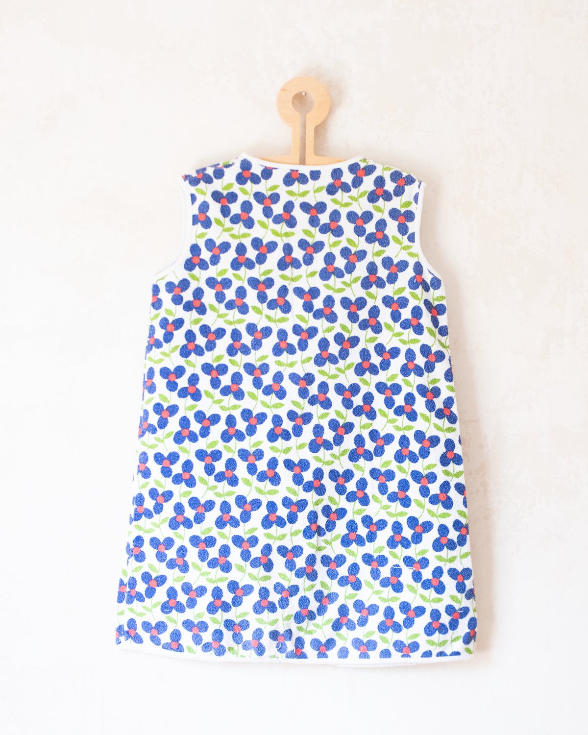 Sixties Floral Towel Dress | 5-6 Years