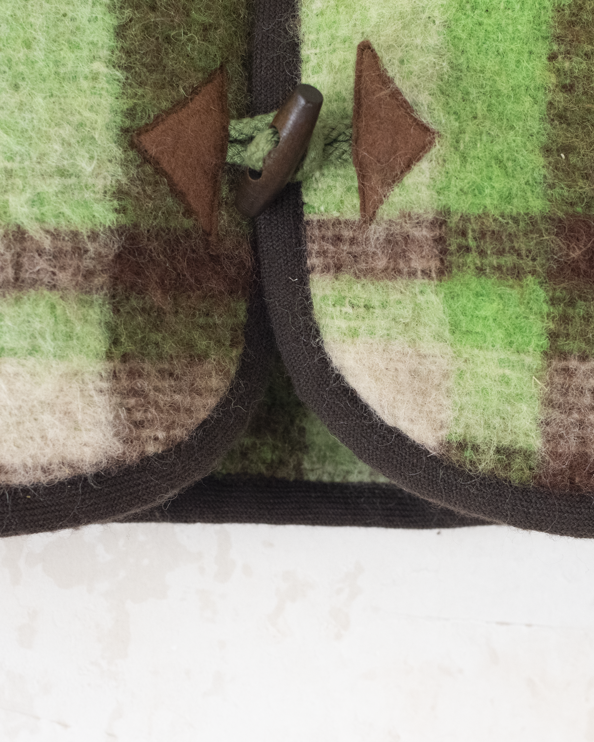 אפודת צמר משובצת | 18-24 חודשים