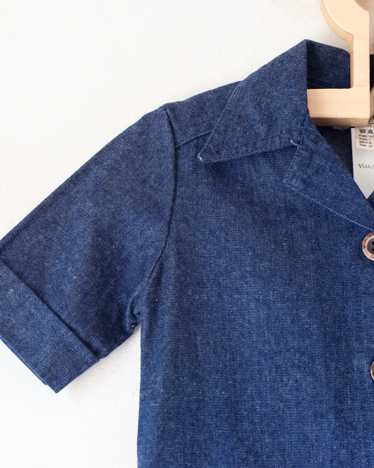 Buttoned denim dress | 4-5 years