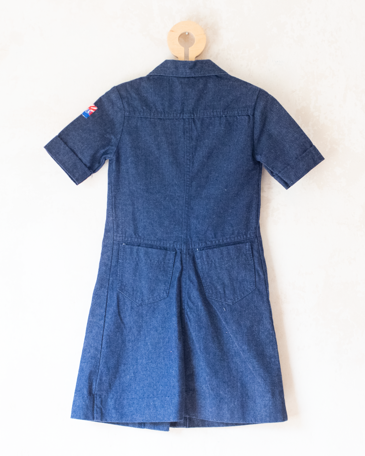 Buttoned denim dress | 4-5 years