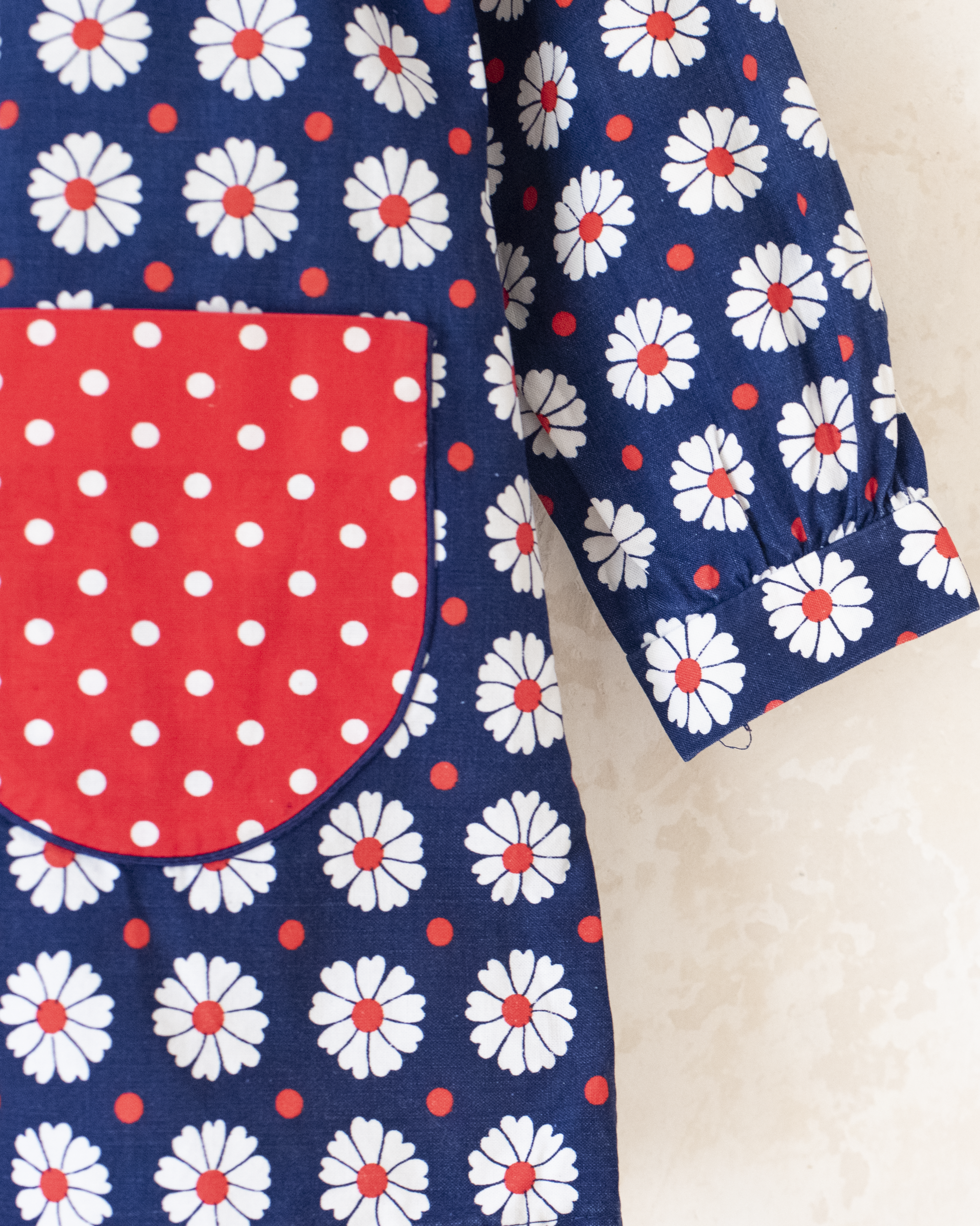 טוניקה פרחונית צרפתית מהסיקסטיז | 5-6 שנים