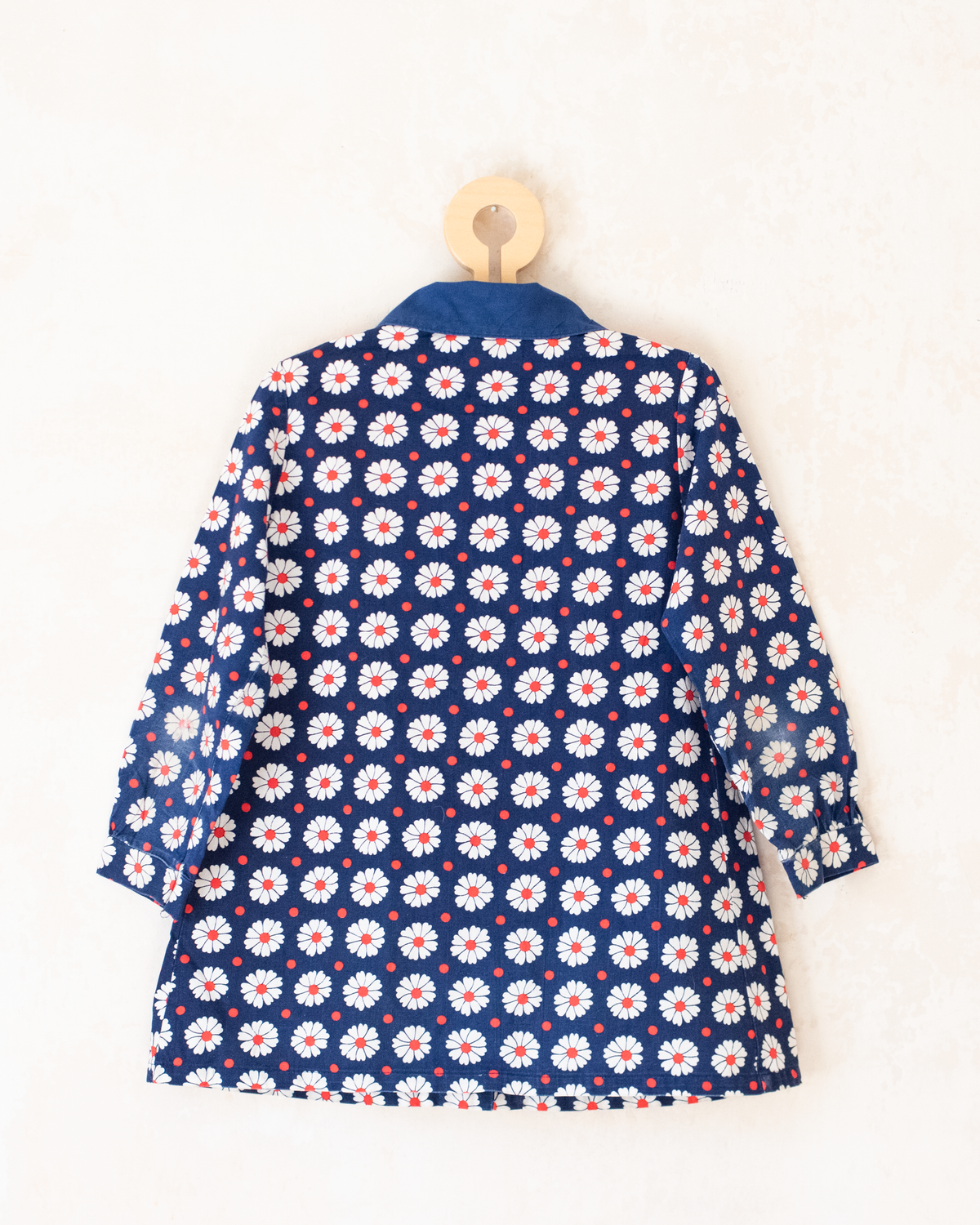 French floral tunic from the sixties | 5-6 years