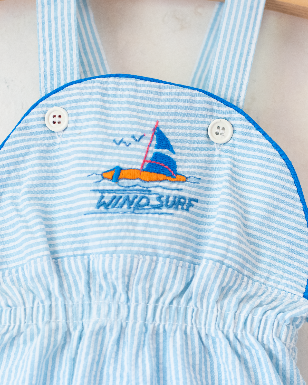 Striped and windbreaker dress | 9-12 months