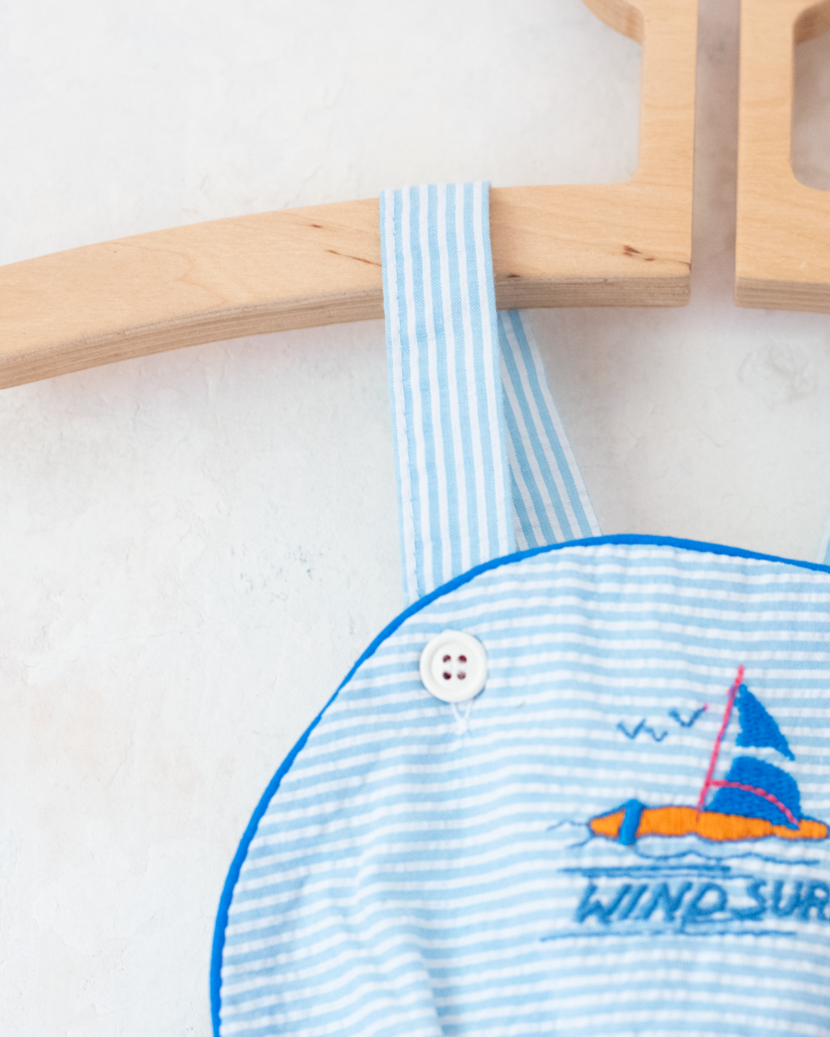 Striped and windbreaker dress | 9-12 months