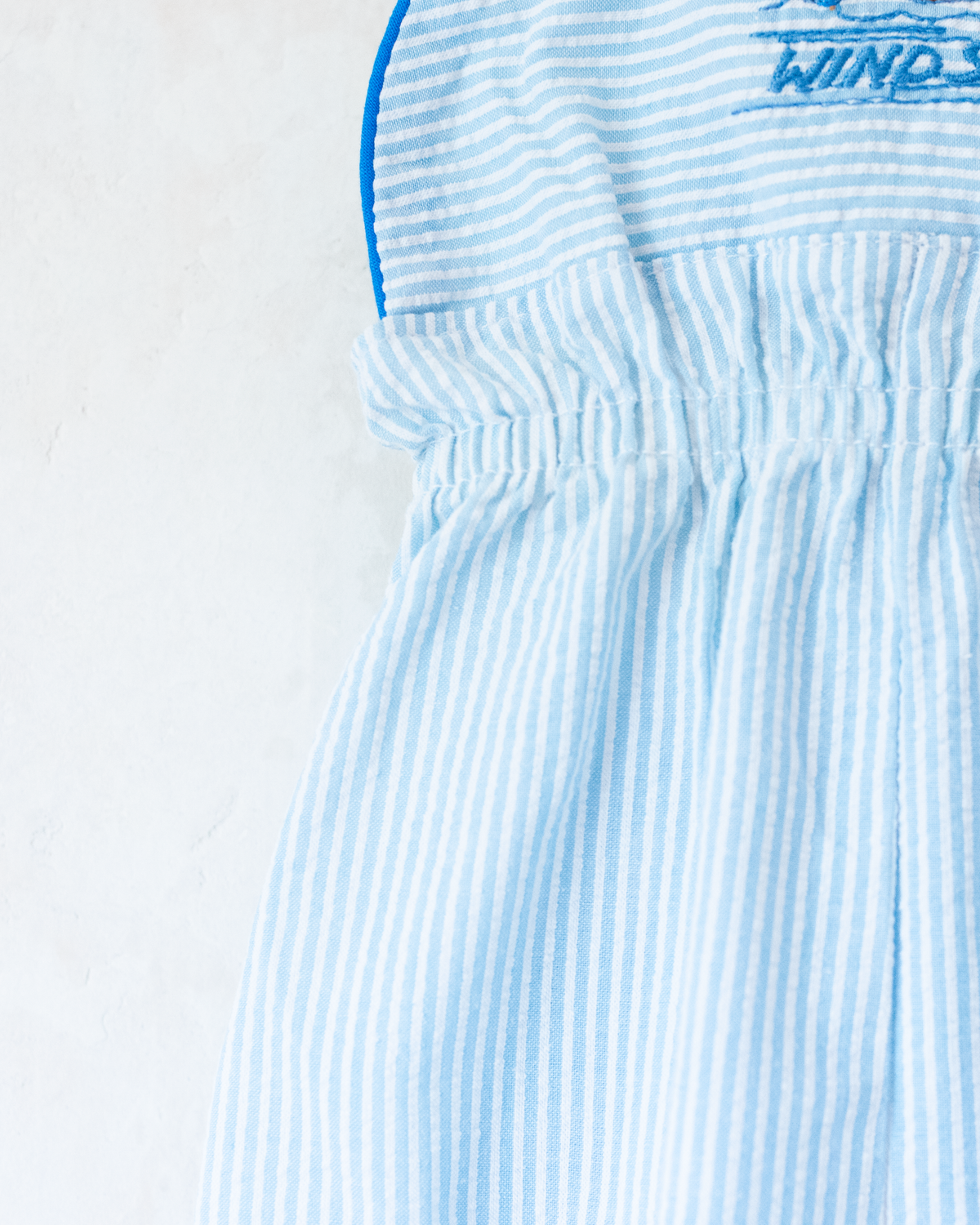 Striped and windbreaker dress | 9-12 months