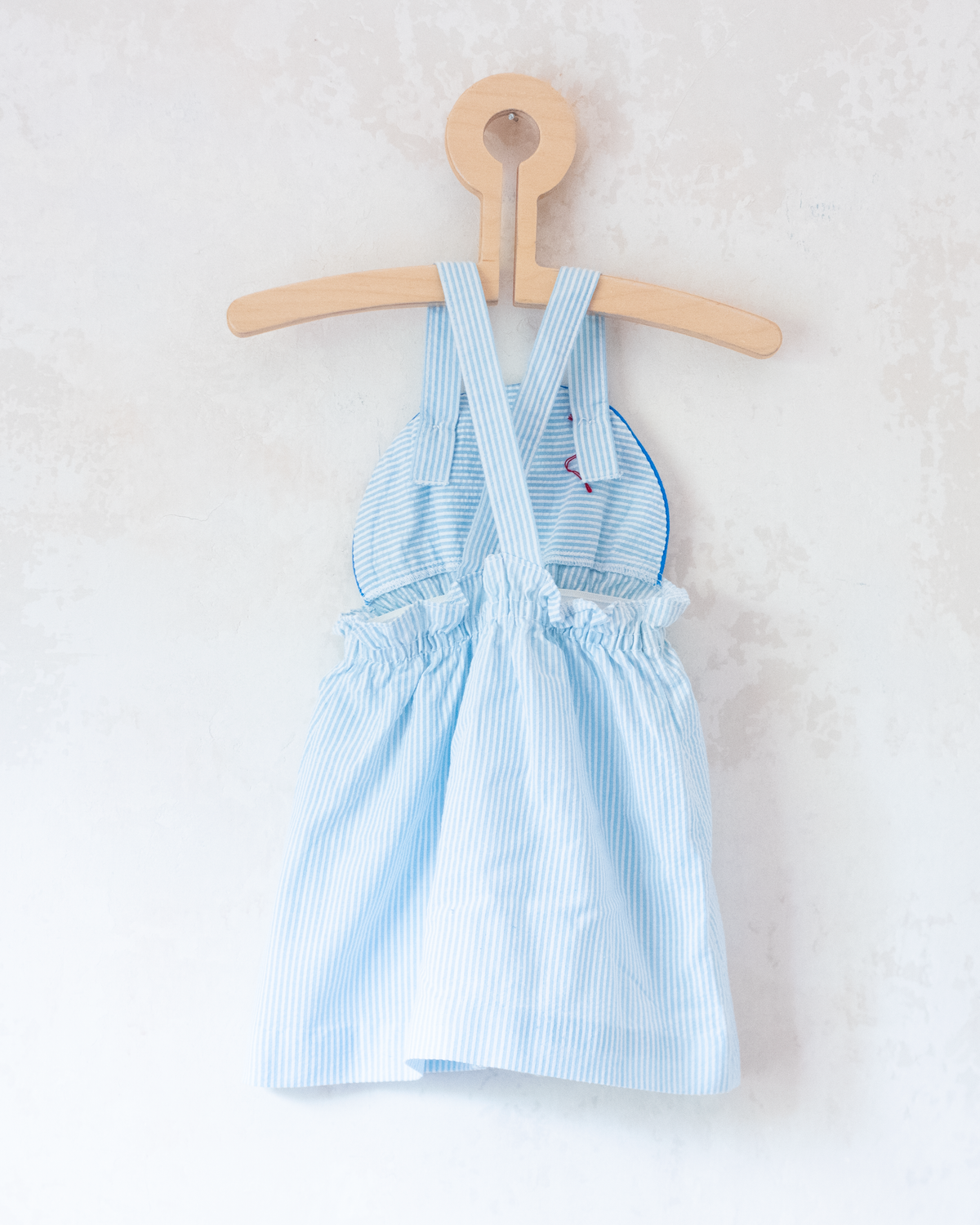 Striped and windbreaker dress | 9-12 months