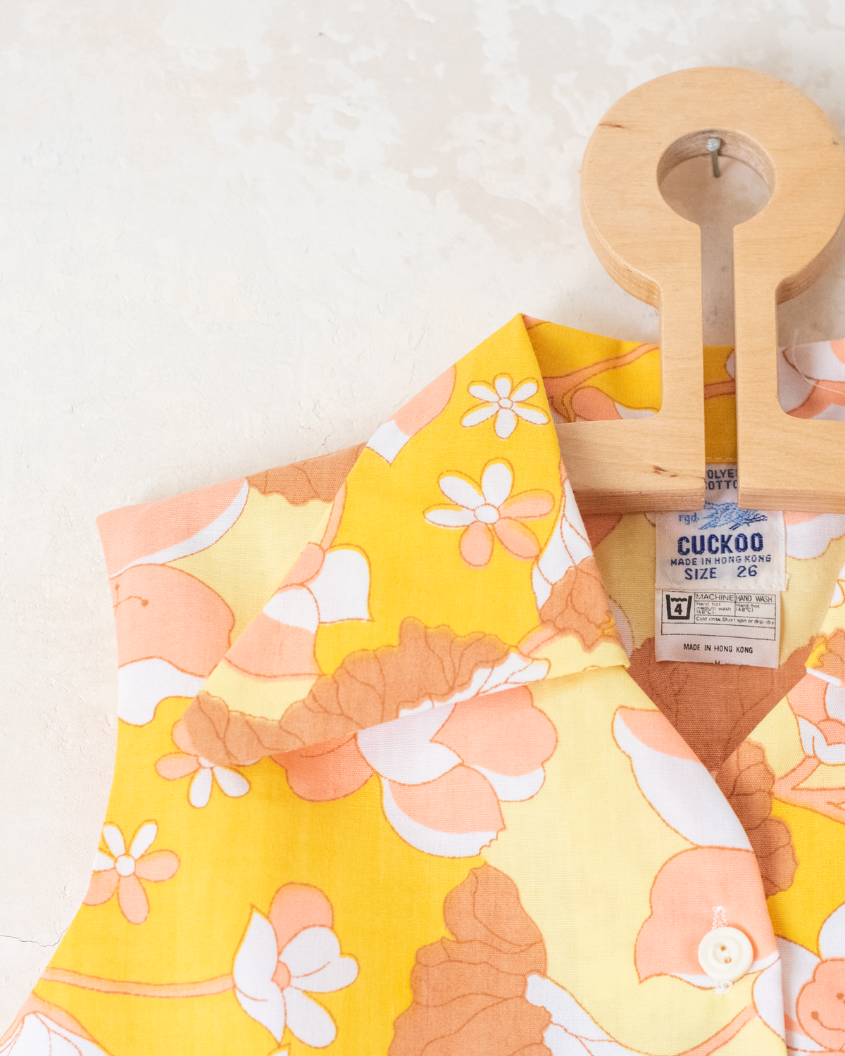 Bright floral dress | Deadstock from the 70s | 6-7 years