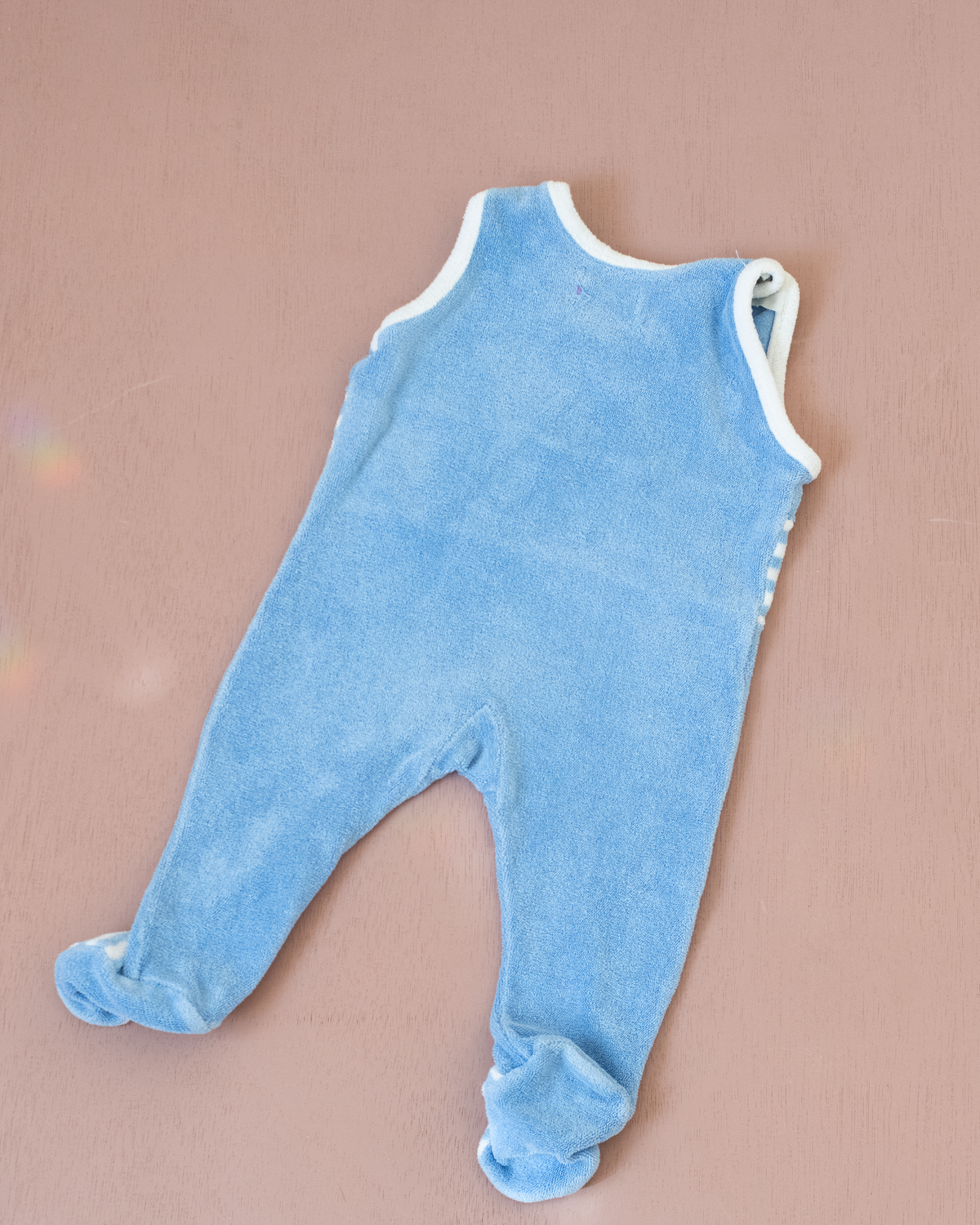 Velvet pajamas from Petit Beto | 0-3 months