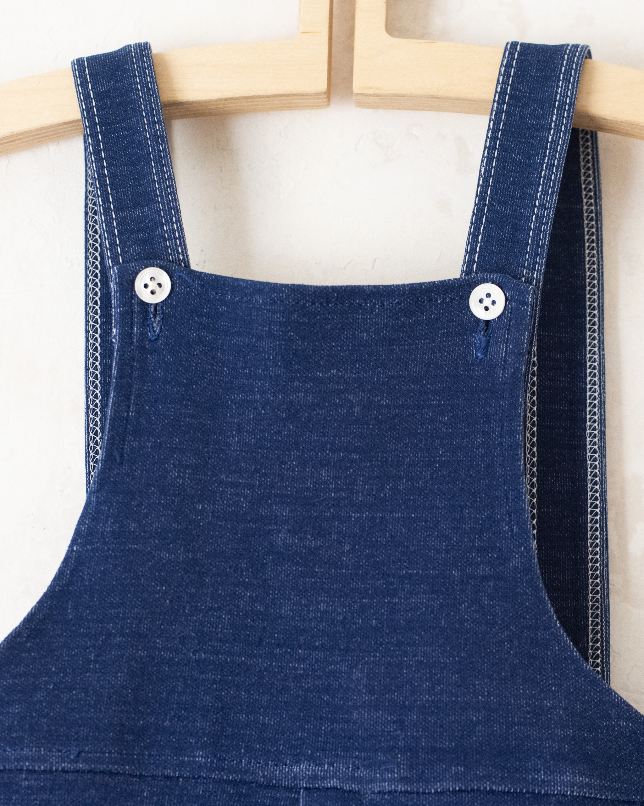 אוברול כחול מהסבנטיז עם קאובוי ופרה | 18-24 חודשים