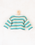 קרדיגן צמר עם פסים ירוקים | 18-24 חודשים