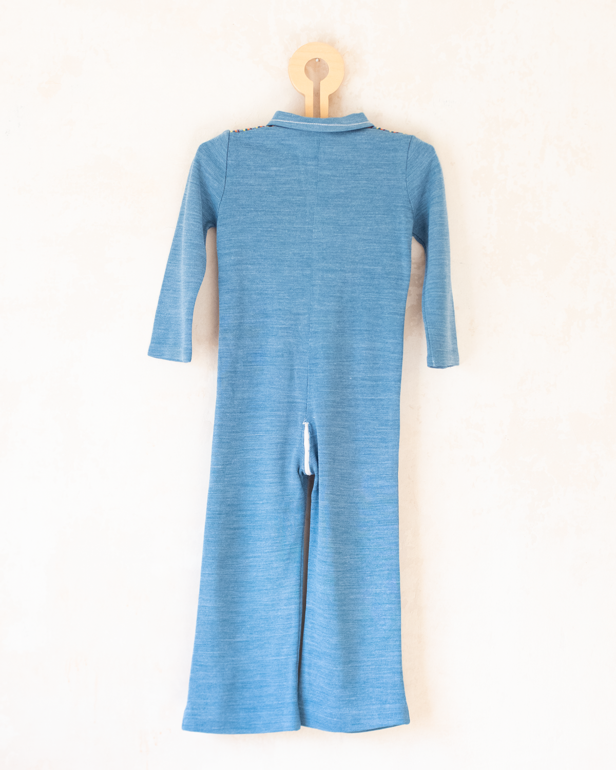 French overalls from the 70s with colorful stripes | 2-3 years