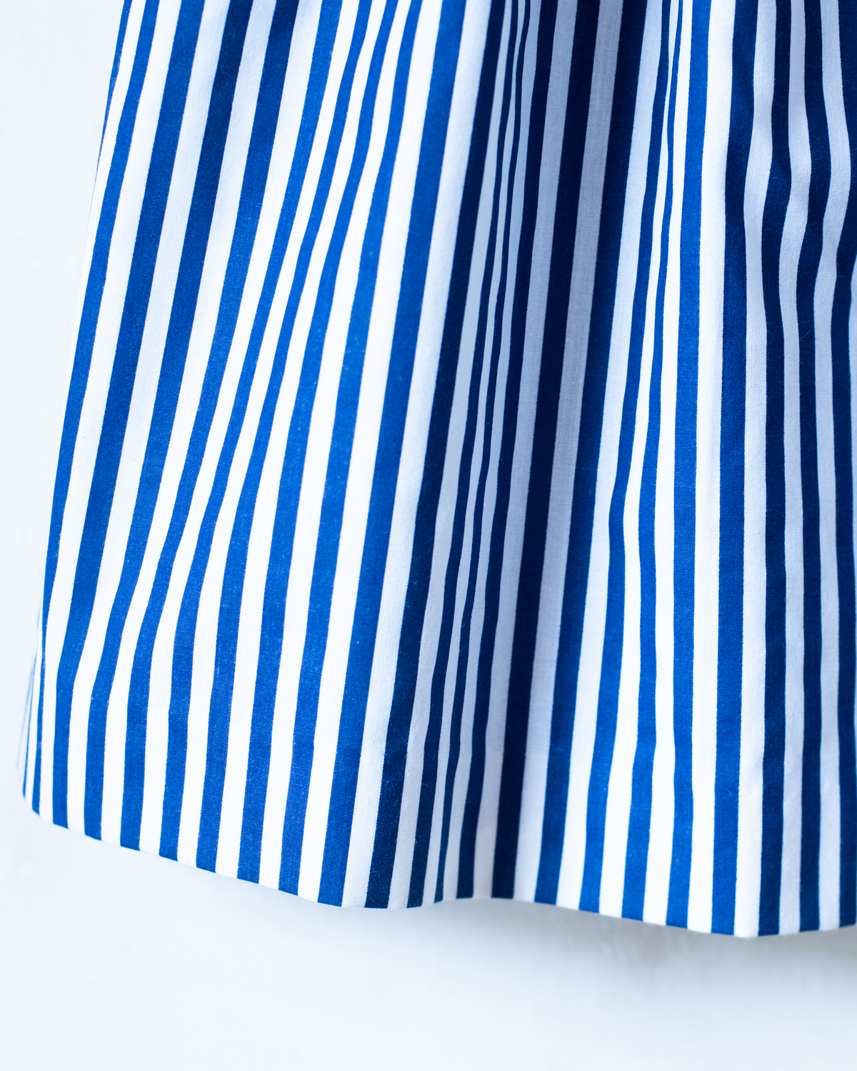 Sailor dress with embroidered sailboat | Spanish deadstock | 9-10 years