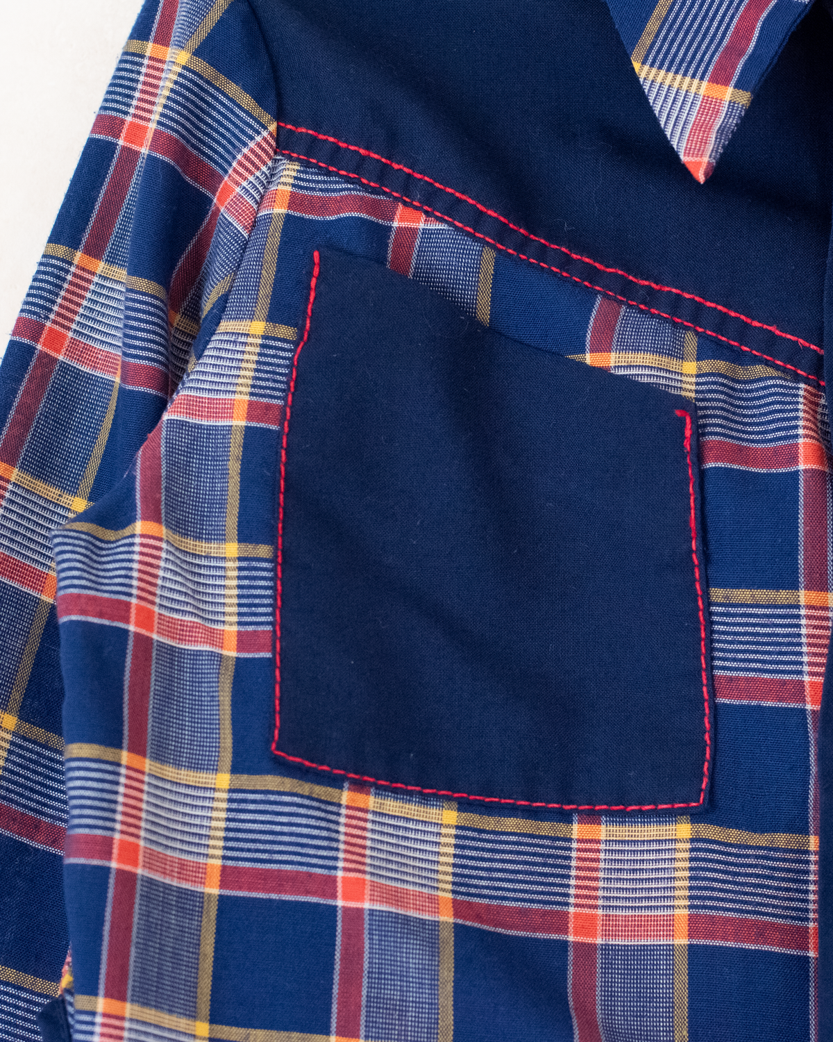 Checked shirt with rider embroidery | 2-3 years